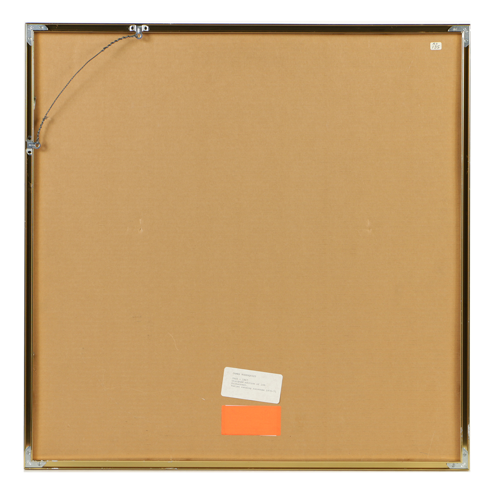 James Rosenquist Limited Edition Serigraph Poster 1967 Aspen Jazz Festival