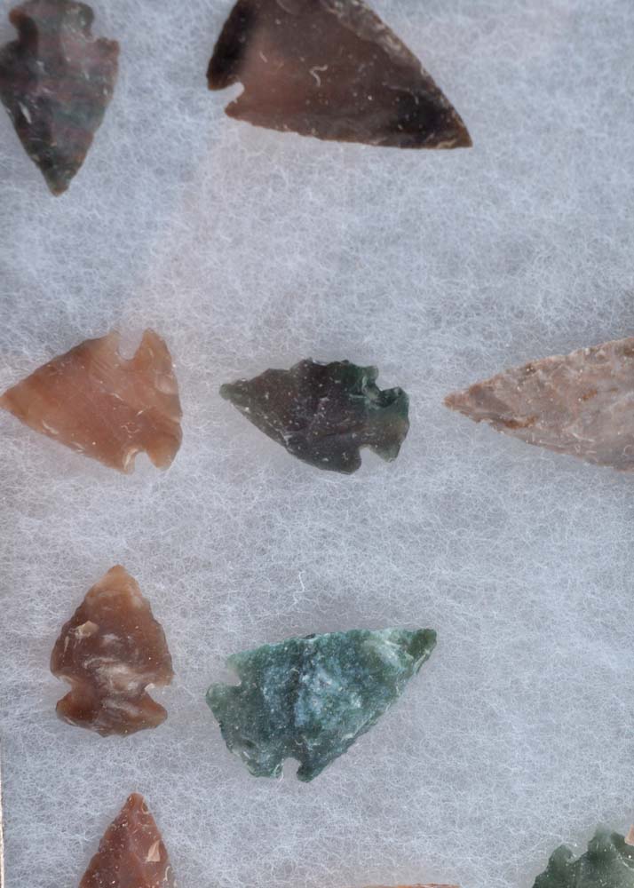 Framed Arrowhead Display