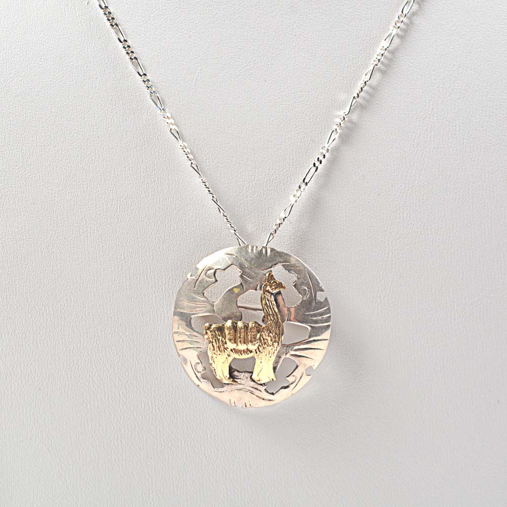 Llama Pendant Necklace