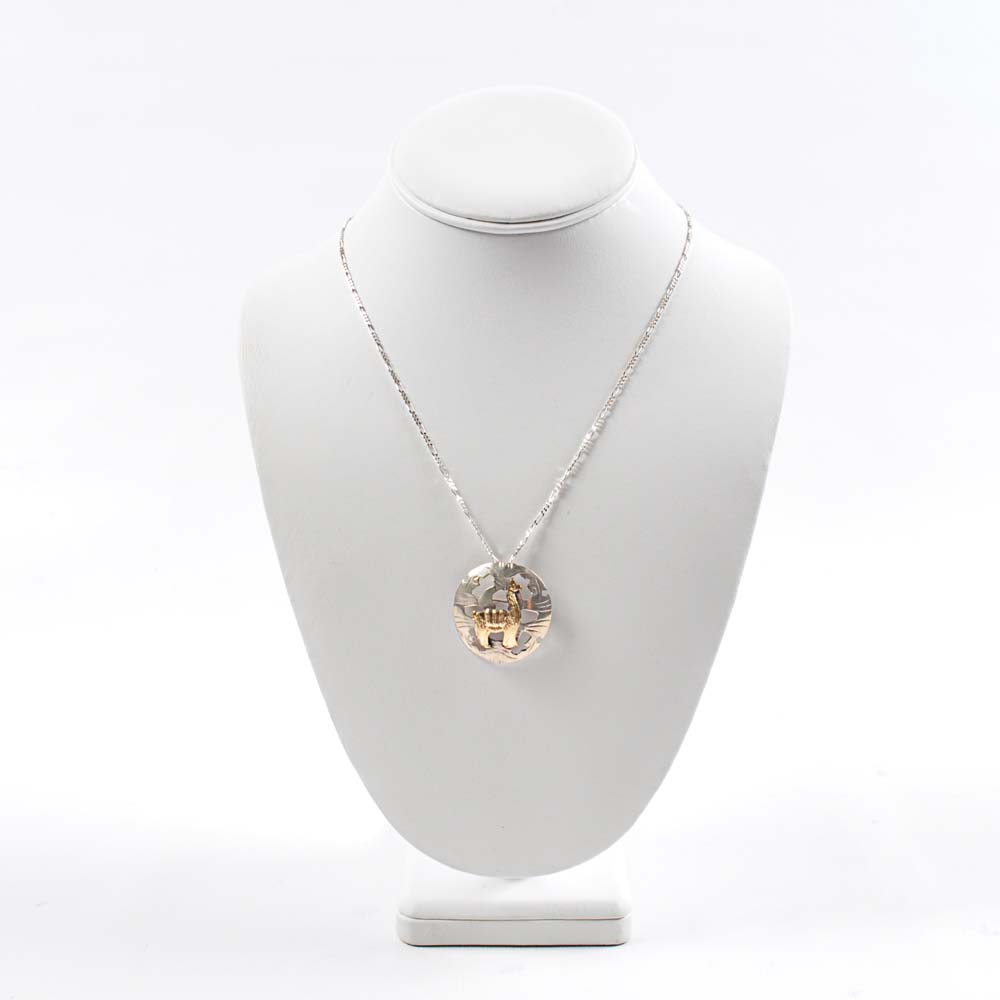 Llama Pendant Necklace