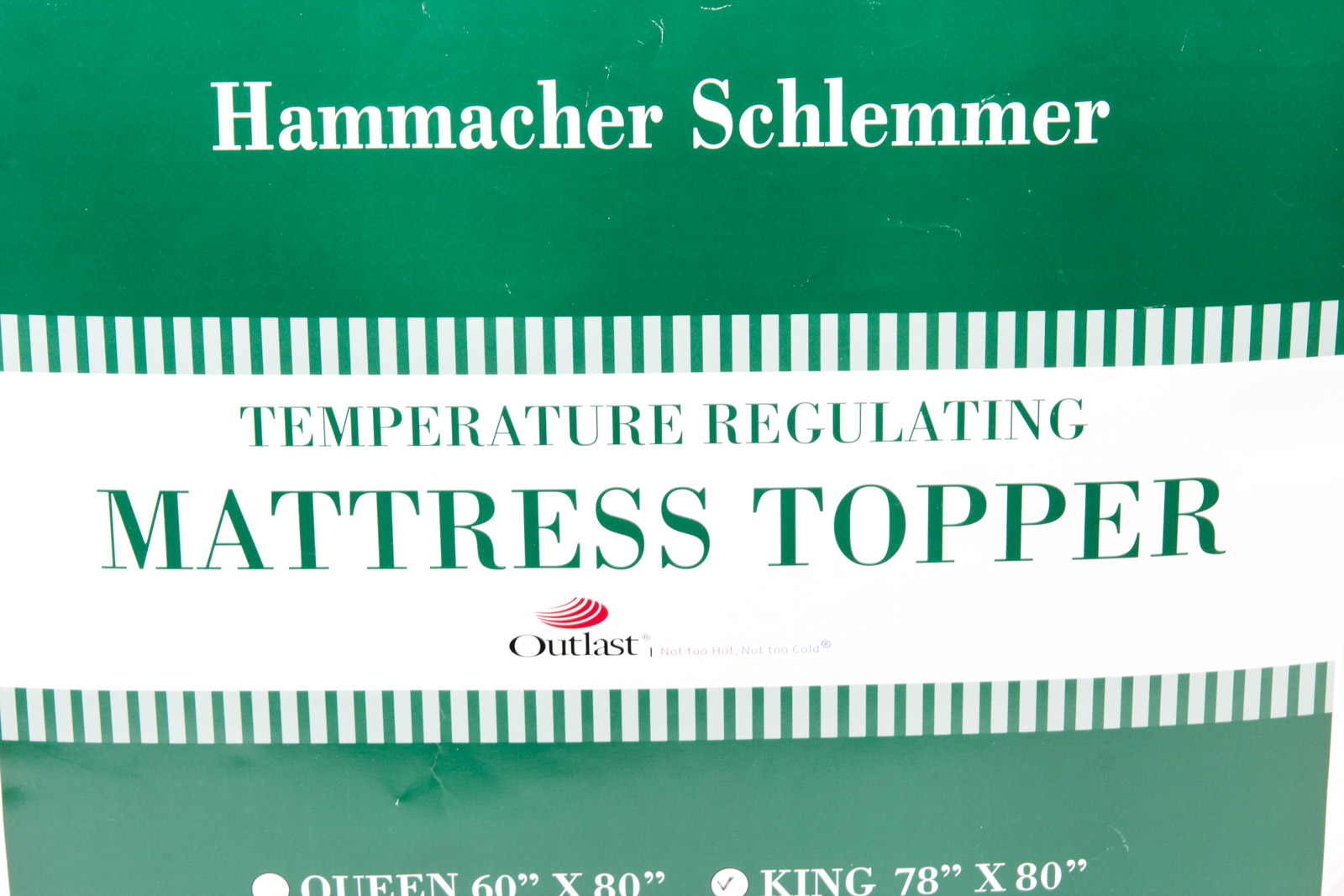 Hammacher Schlemmer King Size Mattress Topper