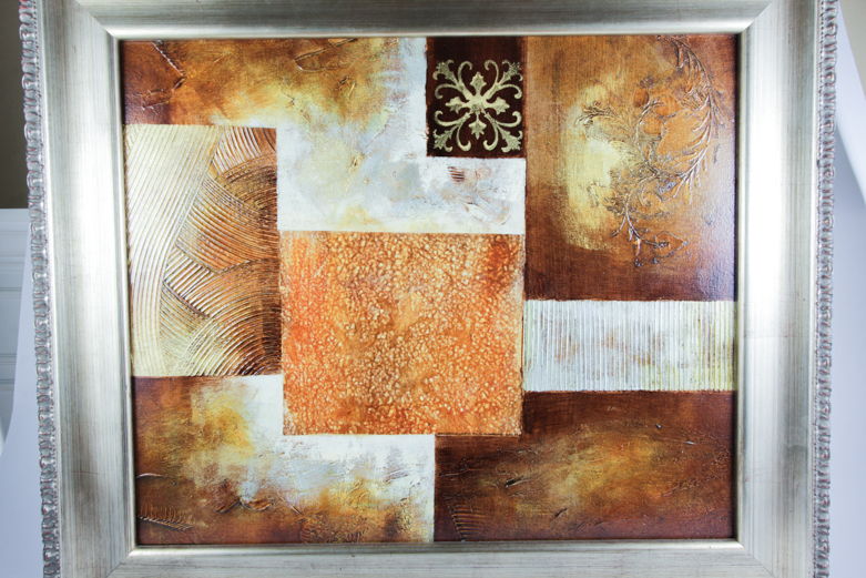 Framed Modern Abstract Giclee Print