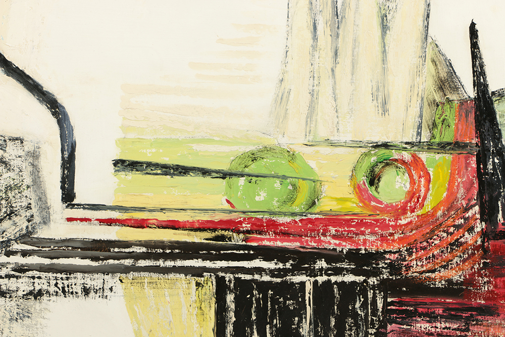 Arthur Helwig Oil Painting on Board "One Day in Spring"