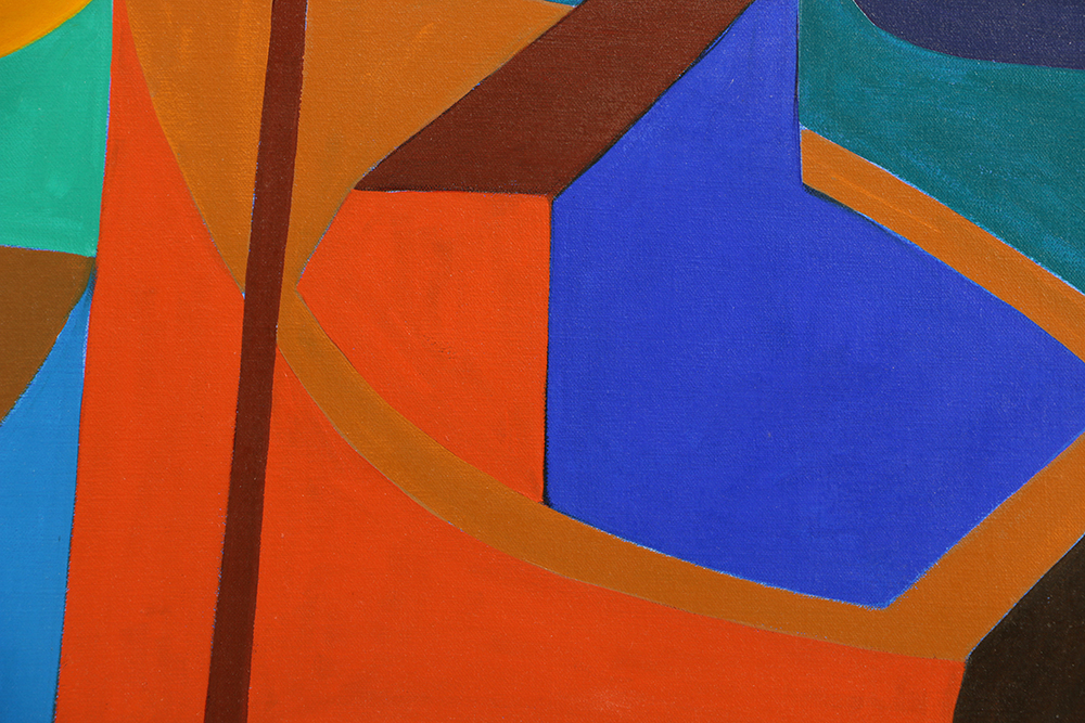 George Anderson Acrylic Painting on Canvas "Rockport Harbor"