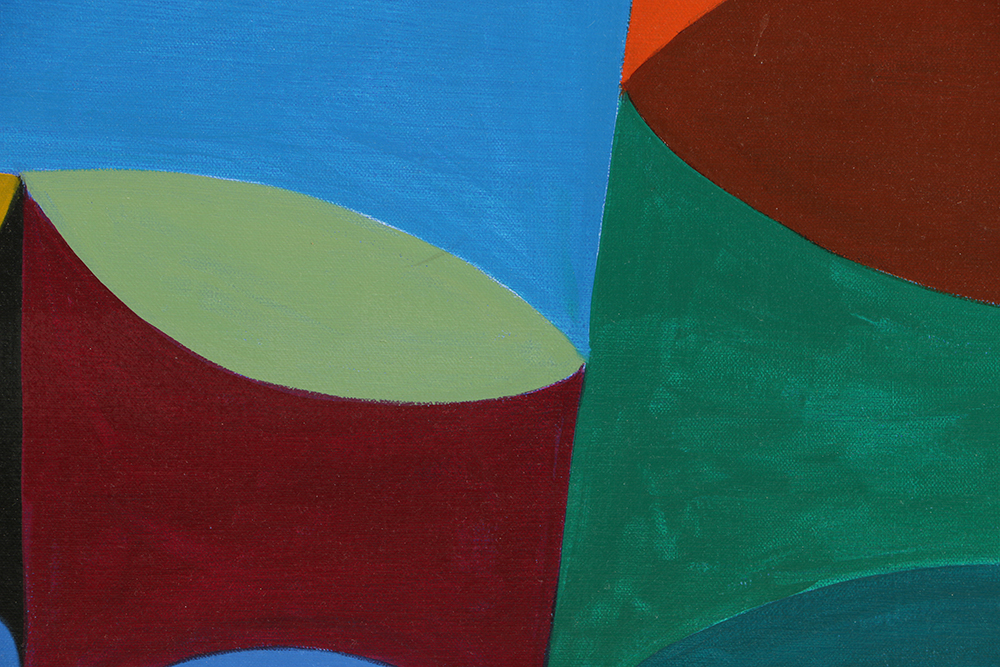 George Anderson Acrylic Painting on Canvas "Rockport Harbor"