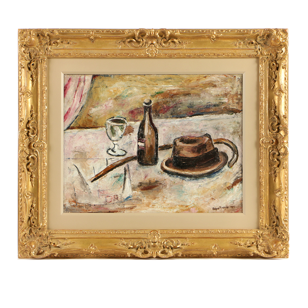 Edgar Yaeger Oil Painting on Canvas Still Life