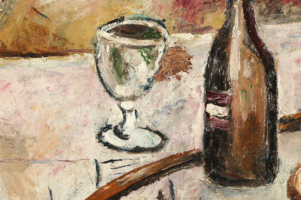 Edgar Yaeger Oil Painting on Canvas Still Life