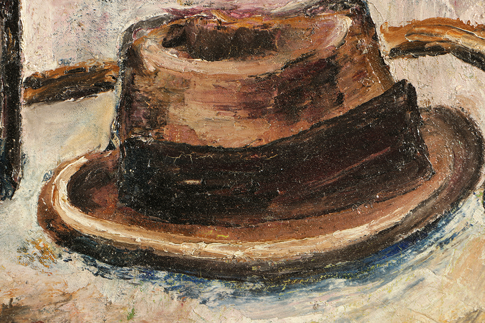 Edgar Yaeger Oil Painting on Canvas Still Life