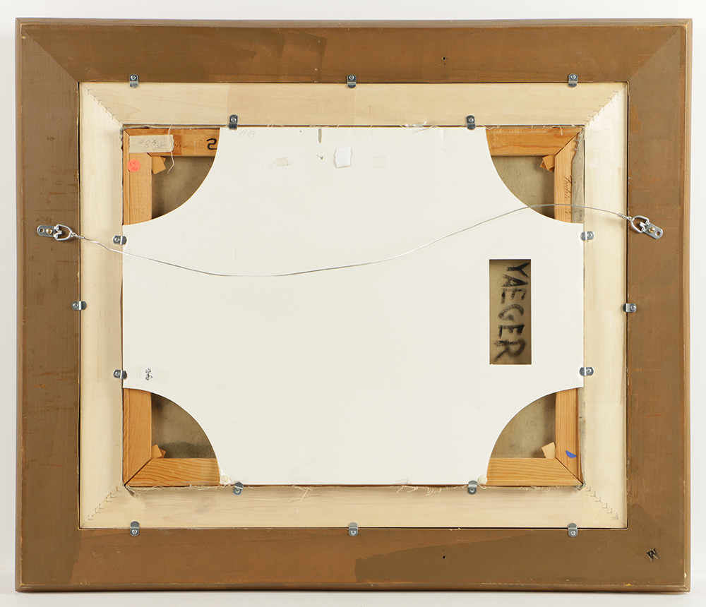 Edgar Yaeger Oil Painting on Canvas Still Life