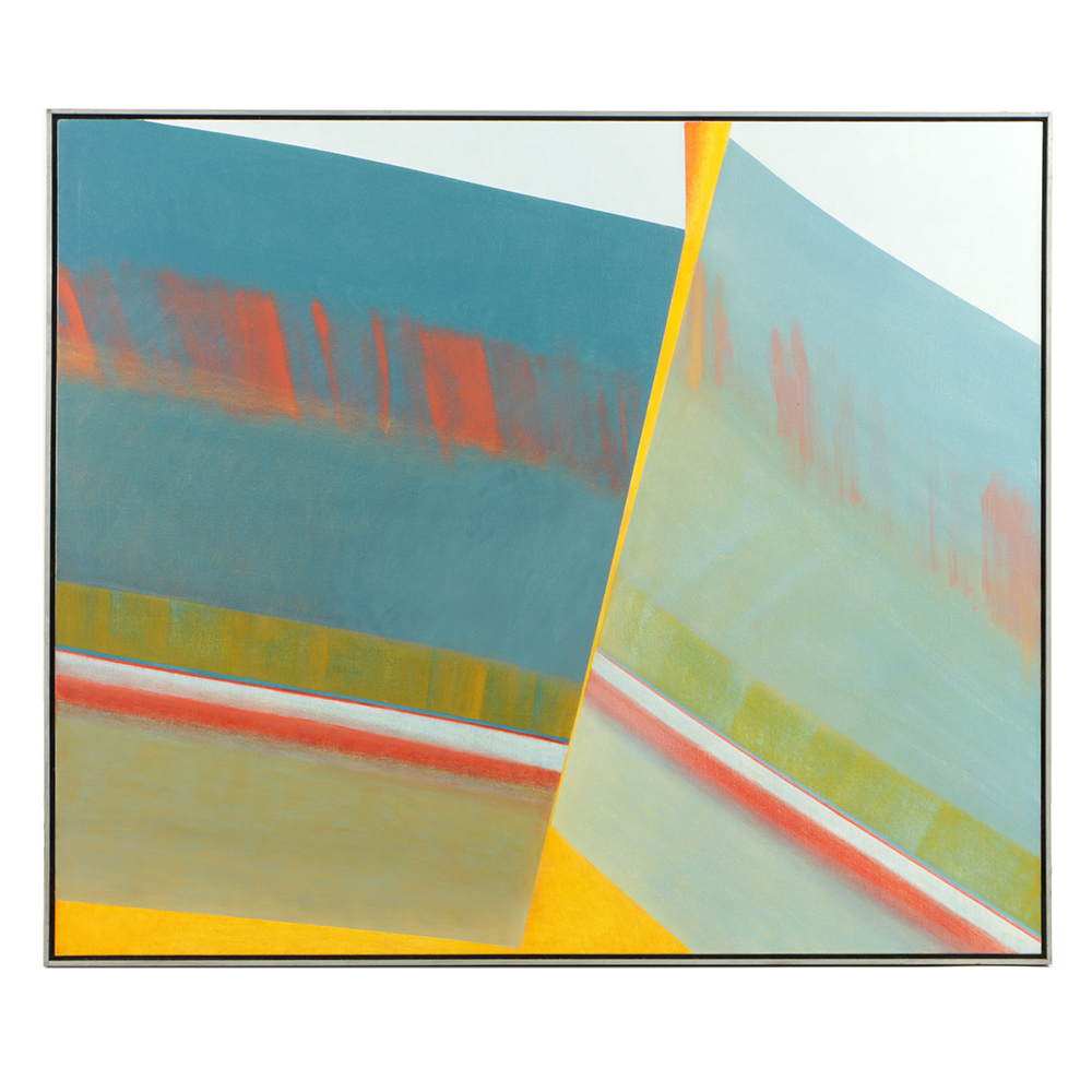 Beth Hertz 1984 Oil Painting on Canvas "Rift"