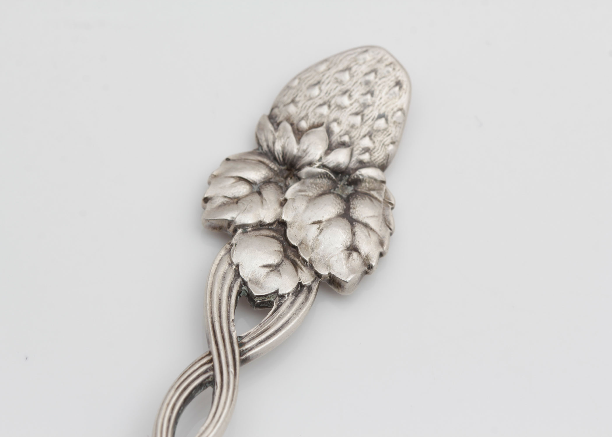 Antique Tiffany & Co. Vermeil Sterling Silver "Strawberry" Fork