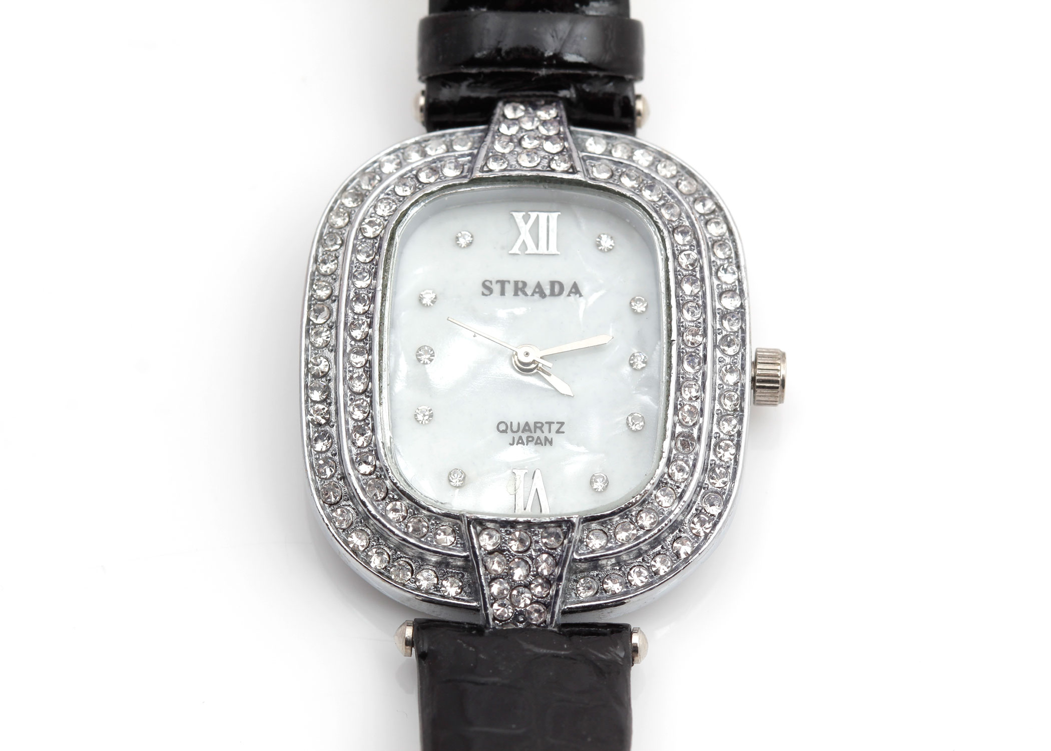 Strada Quartz Cubic Zirconia Watch