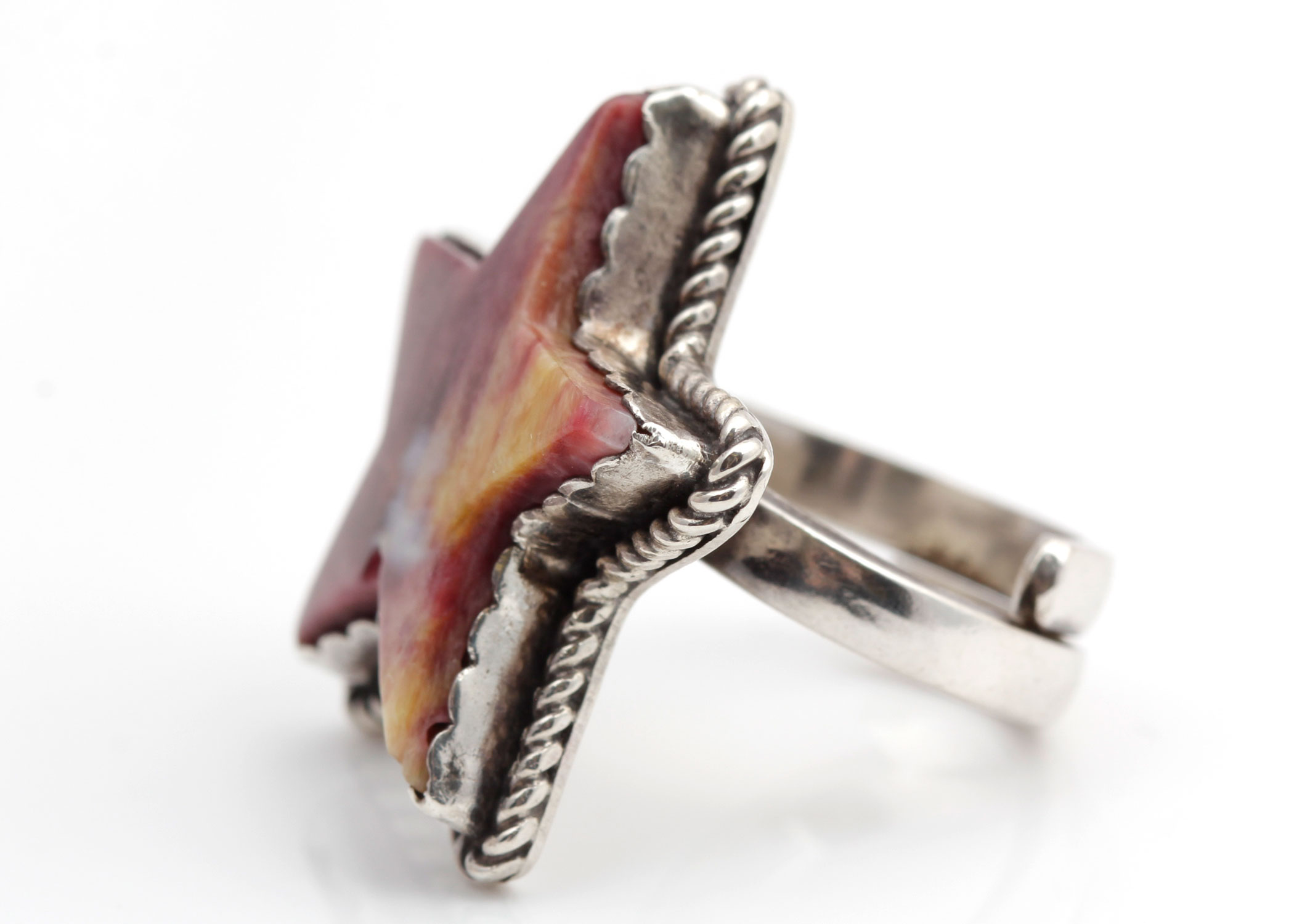 Joan Slifka Sterling Silver Spiny Oyster Shell Ring