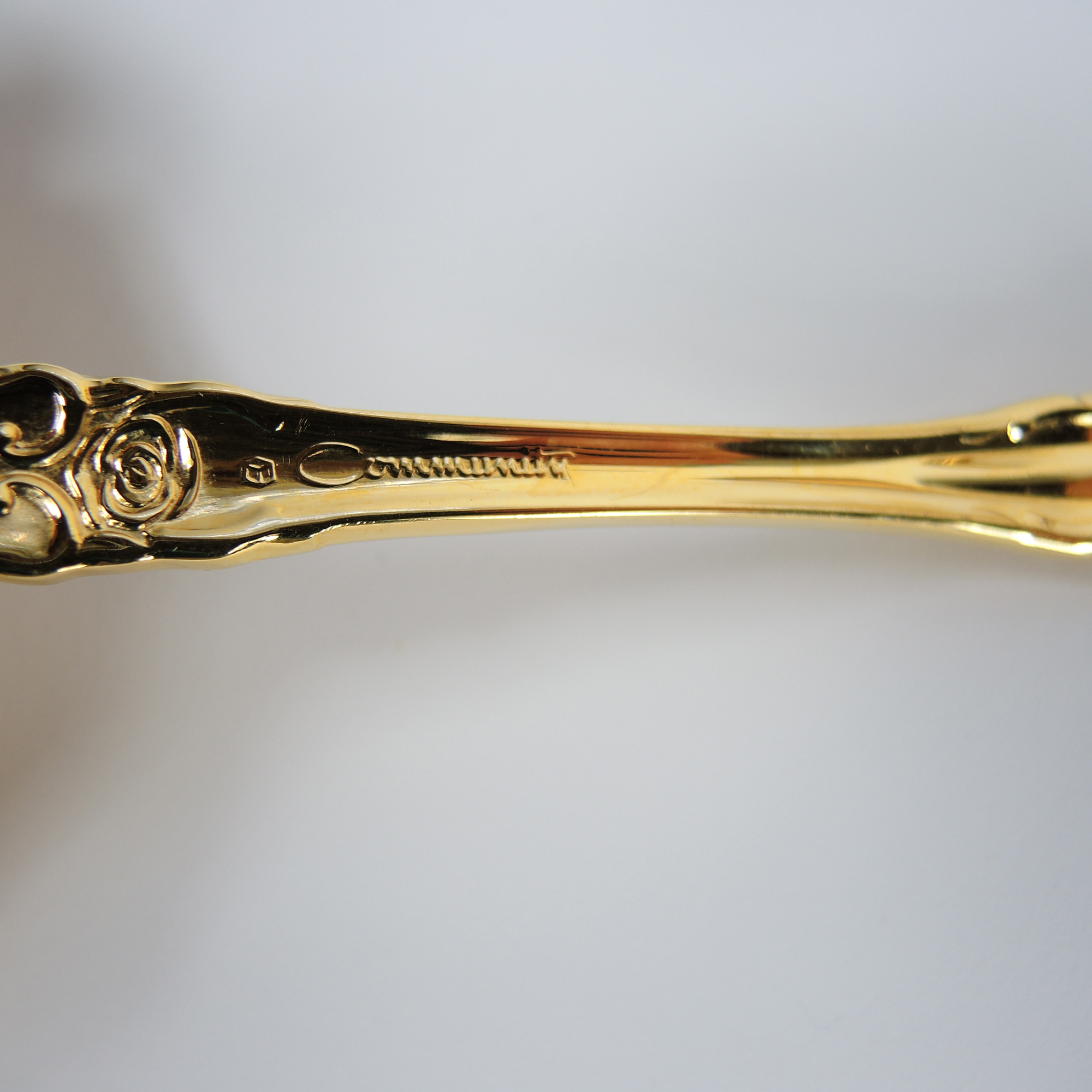 Oneida Gold Electroplate Flatware Set