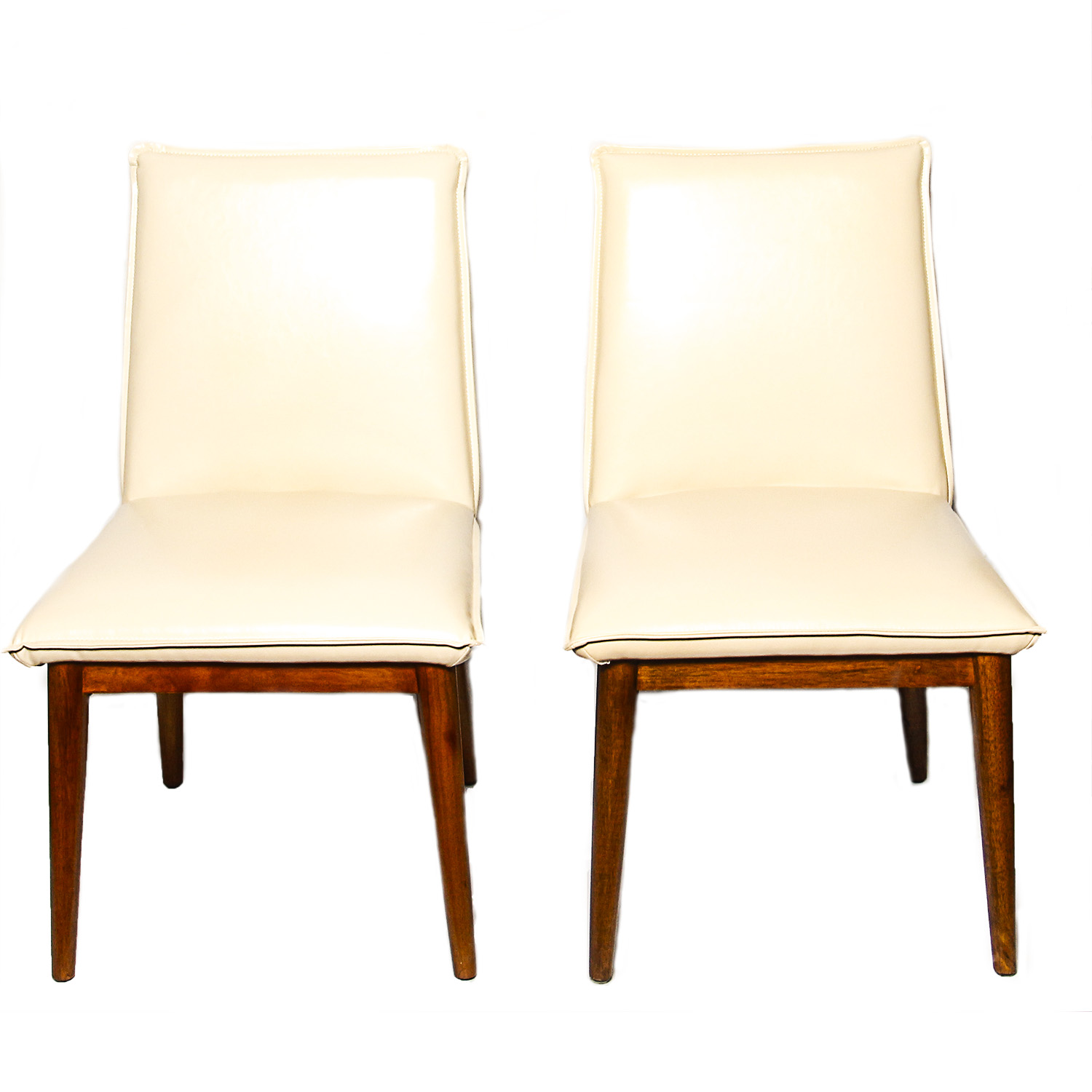 Contemporary Leather Dining Side Chairs