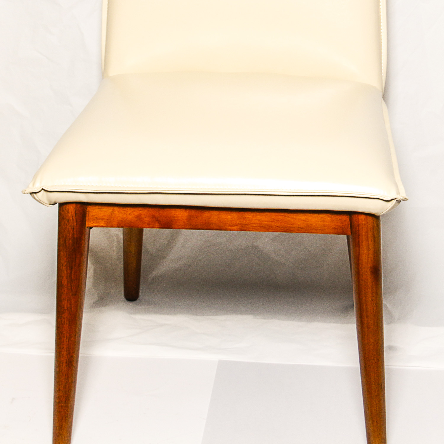 Contemporary Leather Dining Side Chairs