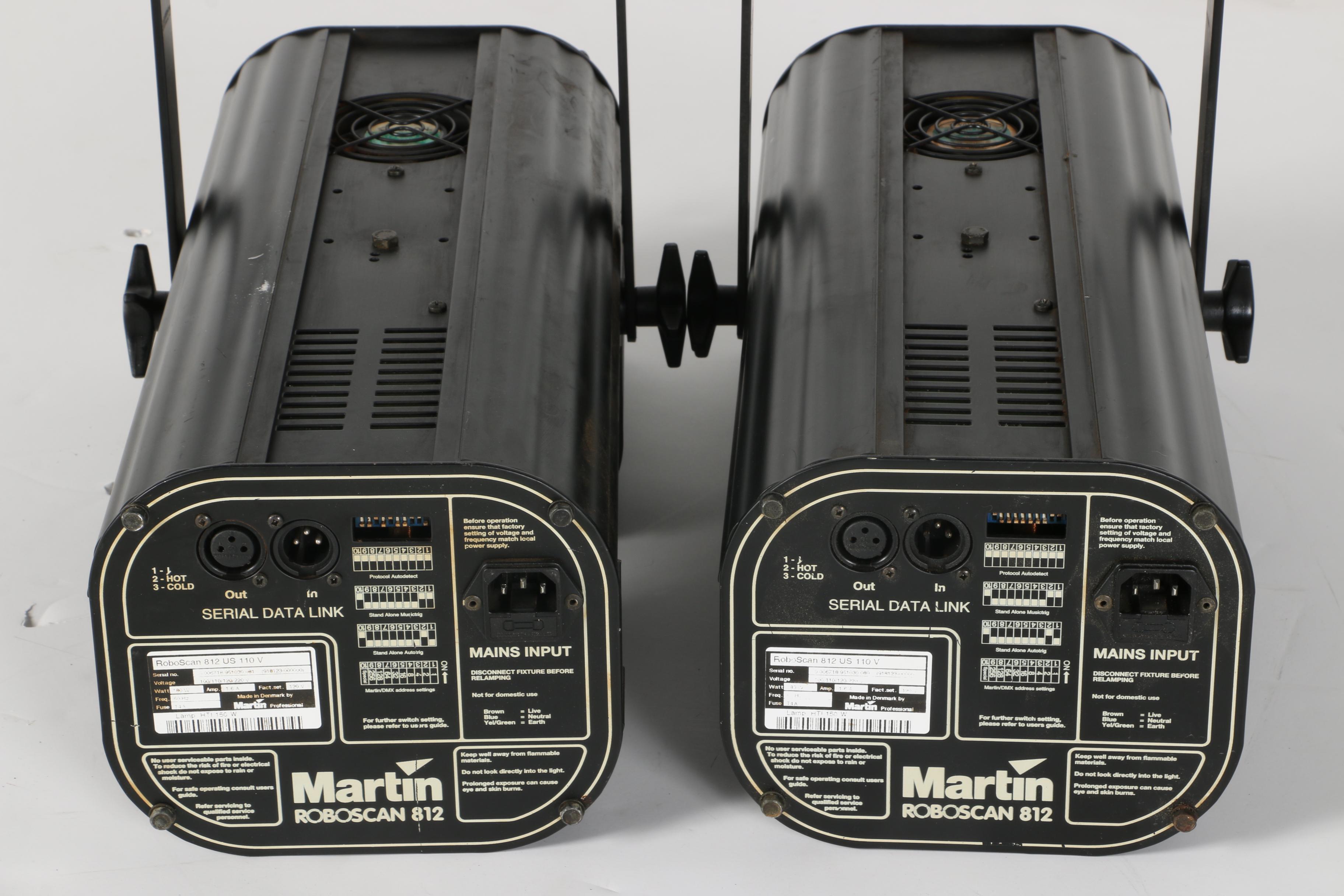 Martin Roboscan 812 Lights