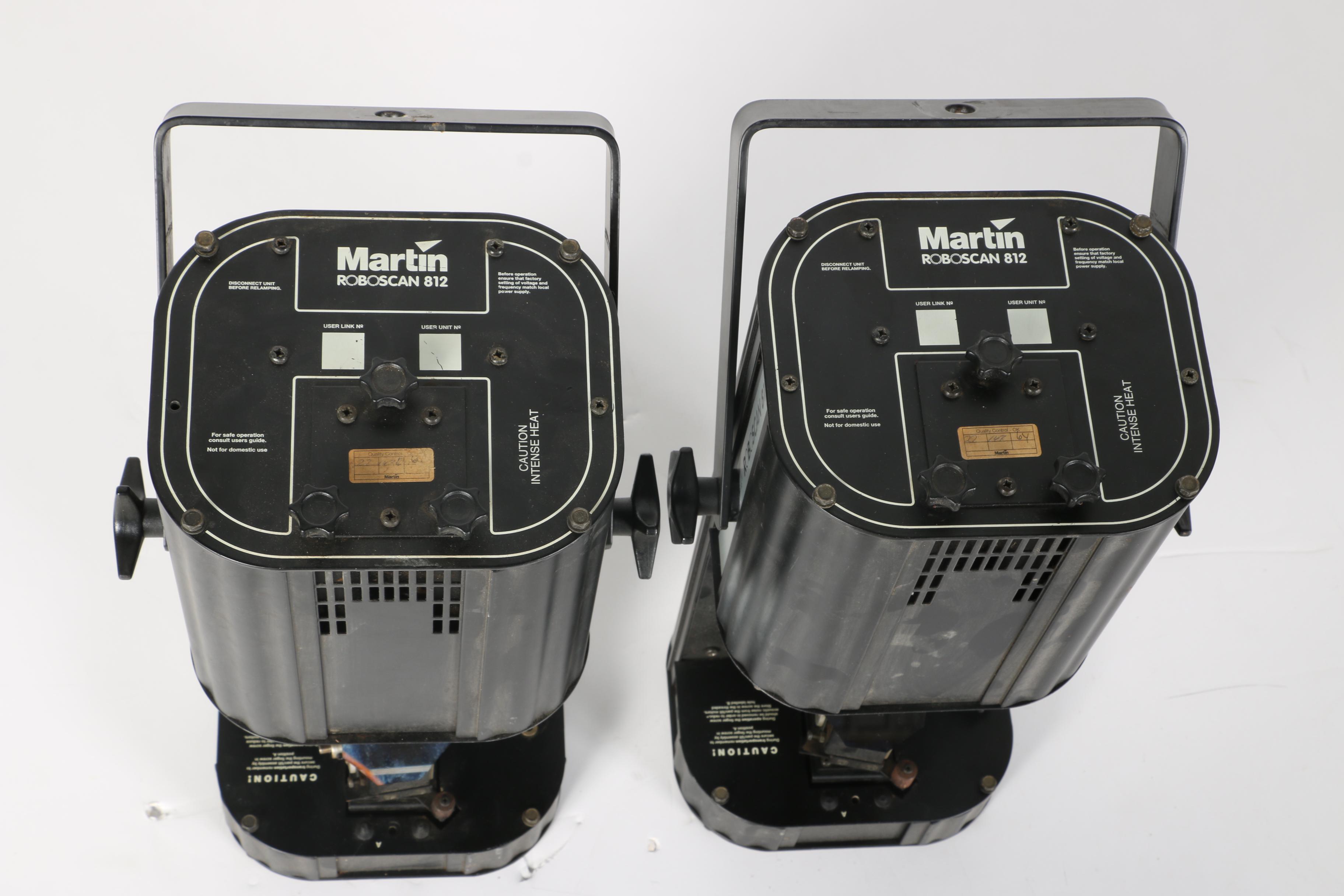 Martin Roboscan 812 Lights