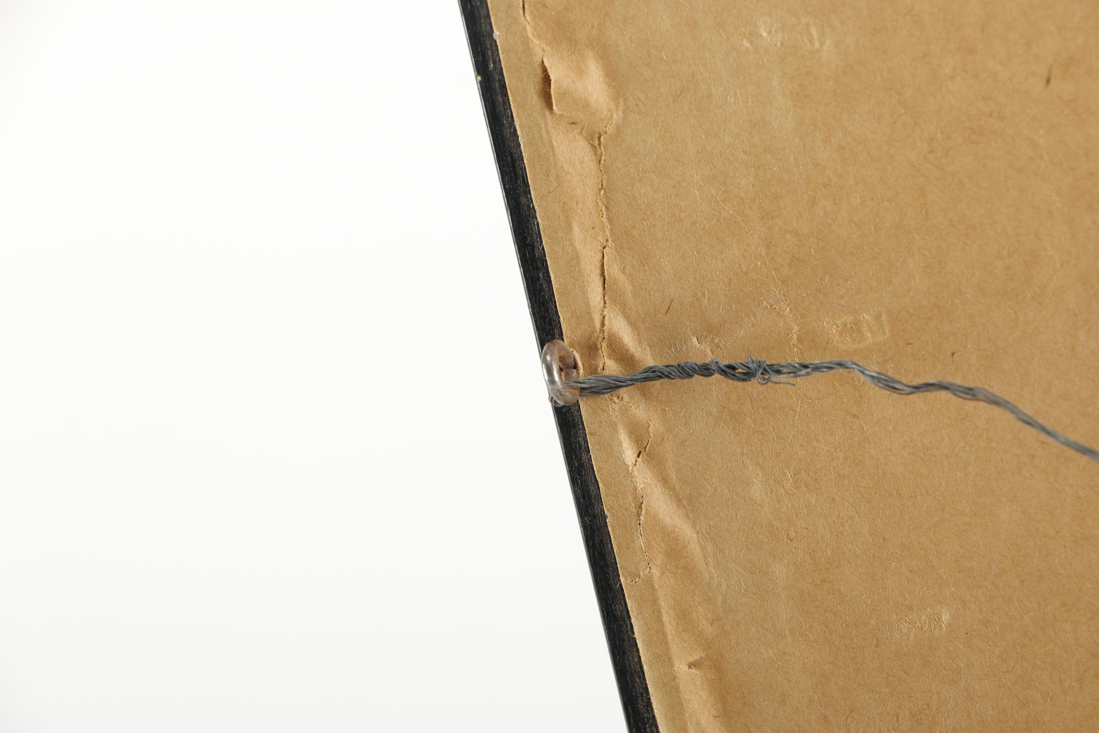 Dufza Burin Etching "Paris - La Tour Eiffel"