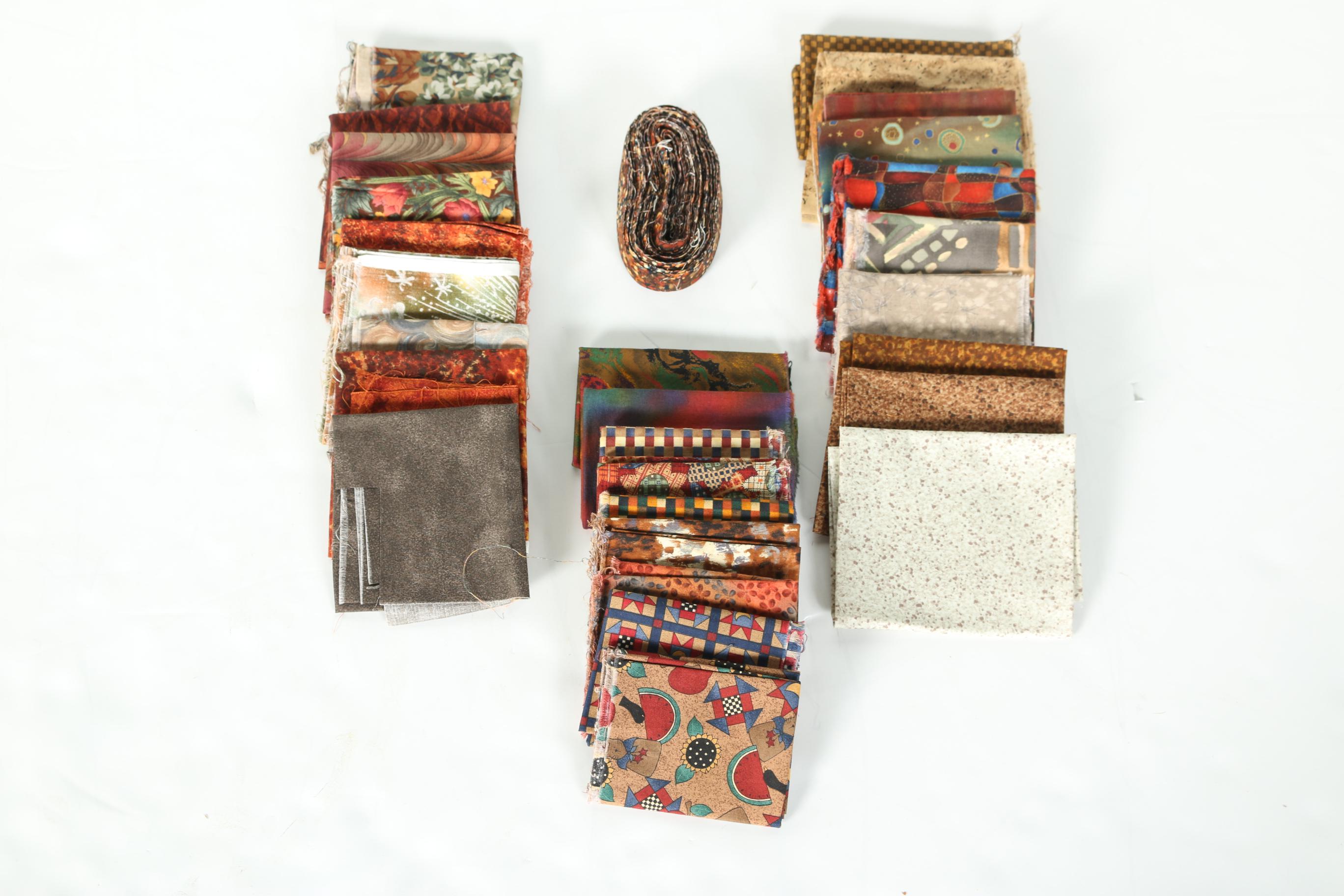 Earth Tone Quilt Fabric