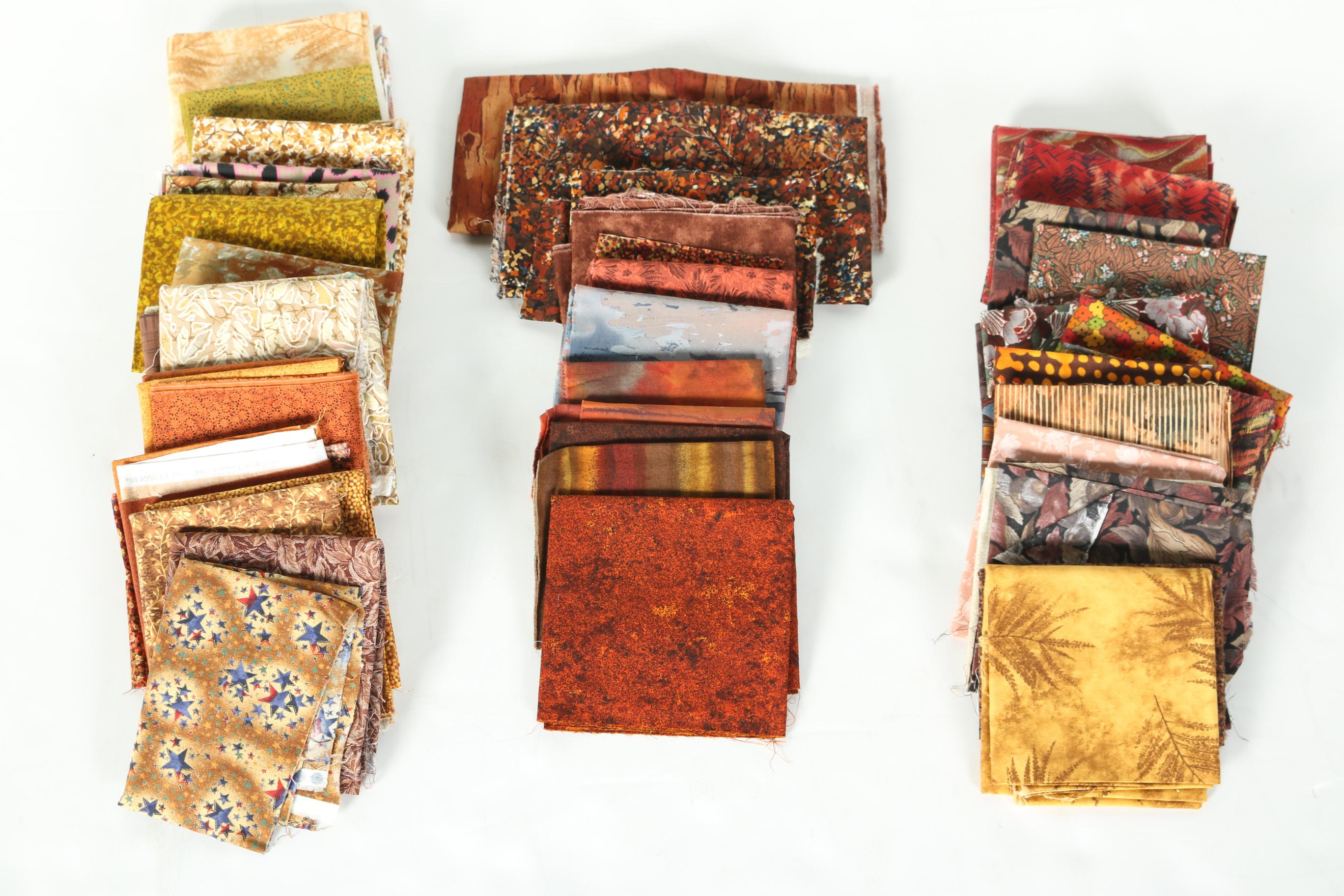 Earth Tone Quilt Fabric