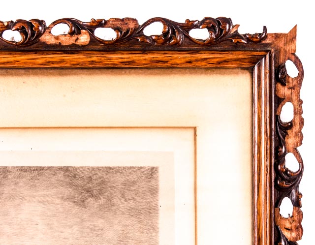 1888 Original Otto Dinger Etching "Morning in Holland"