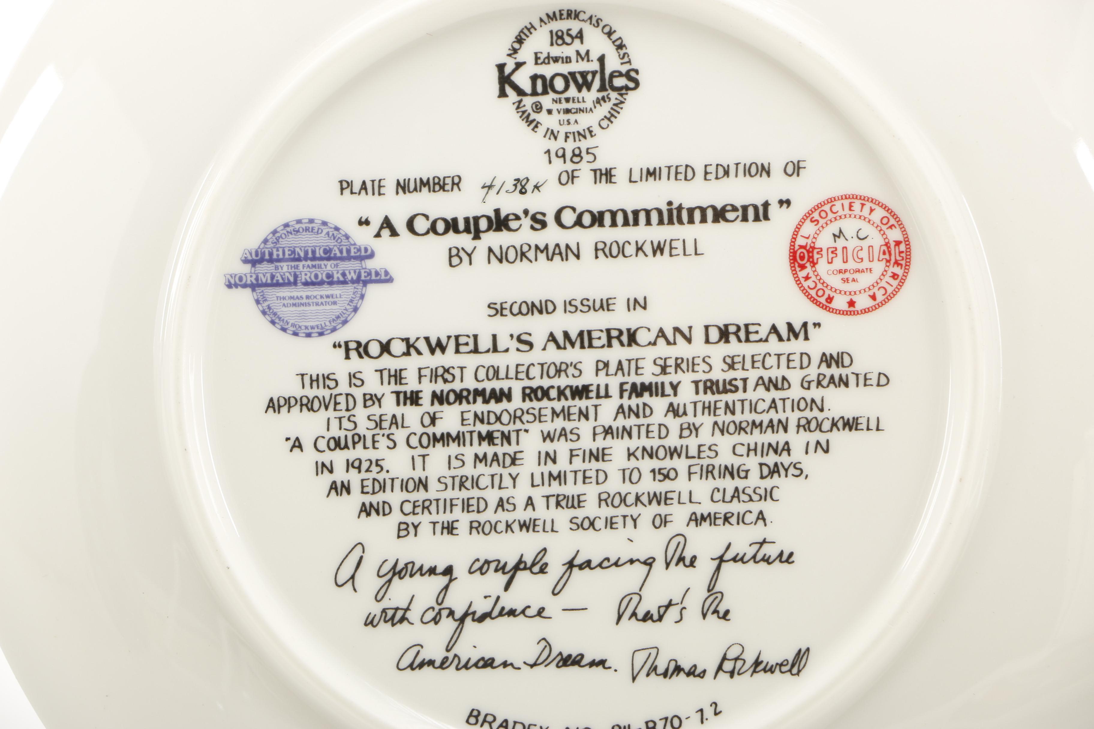 Bradford Exchange Decorative Plates