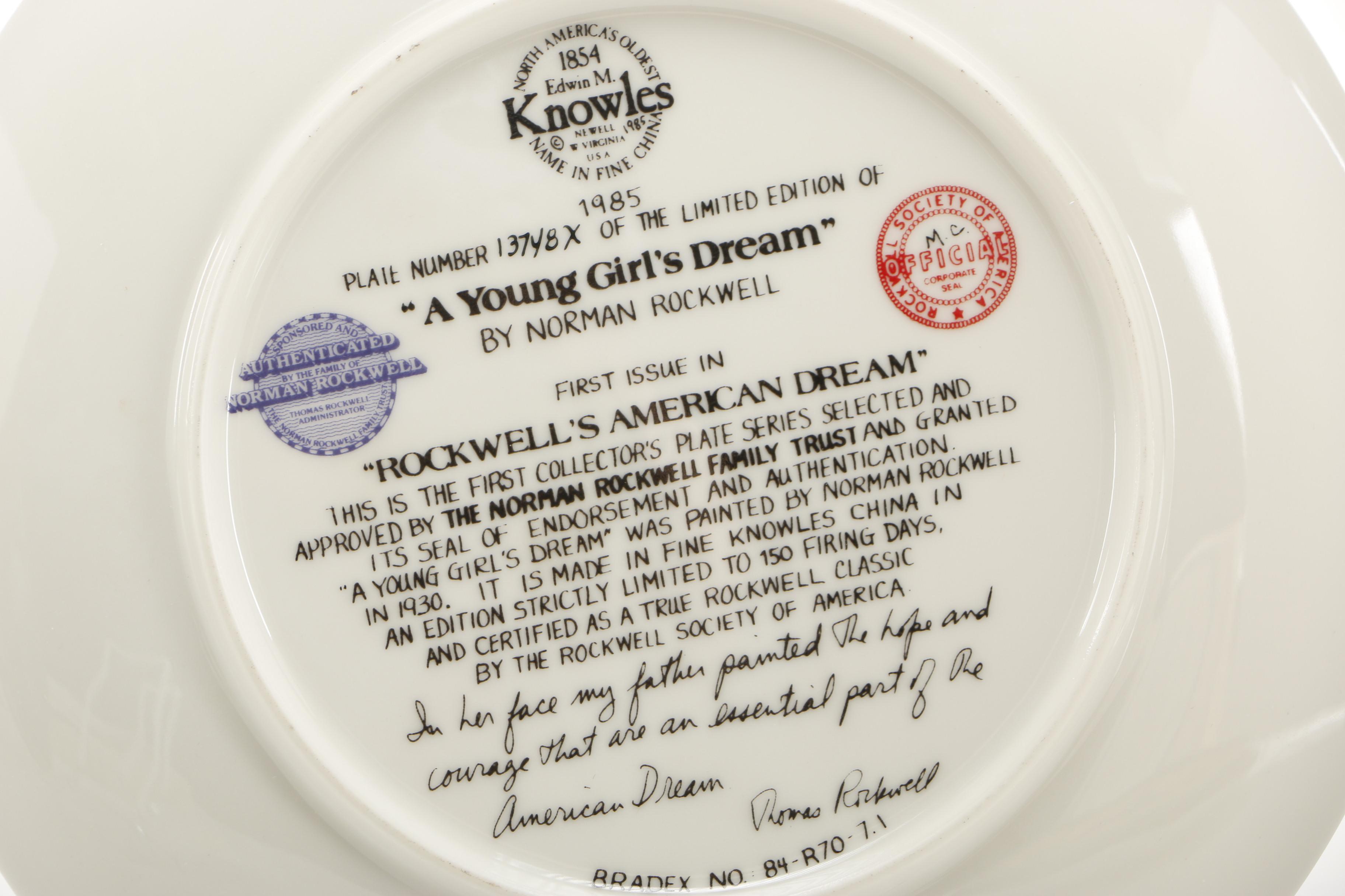 Bradford Exchange Decorative Plates