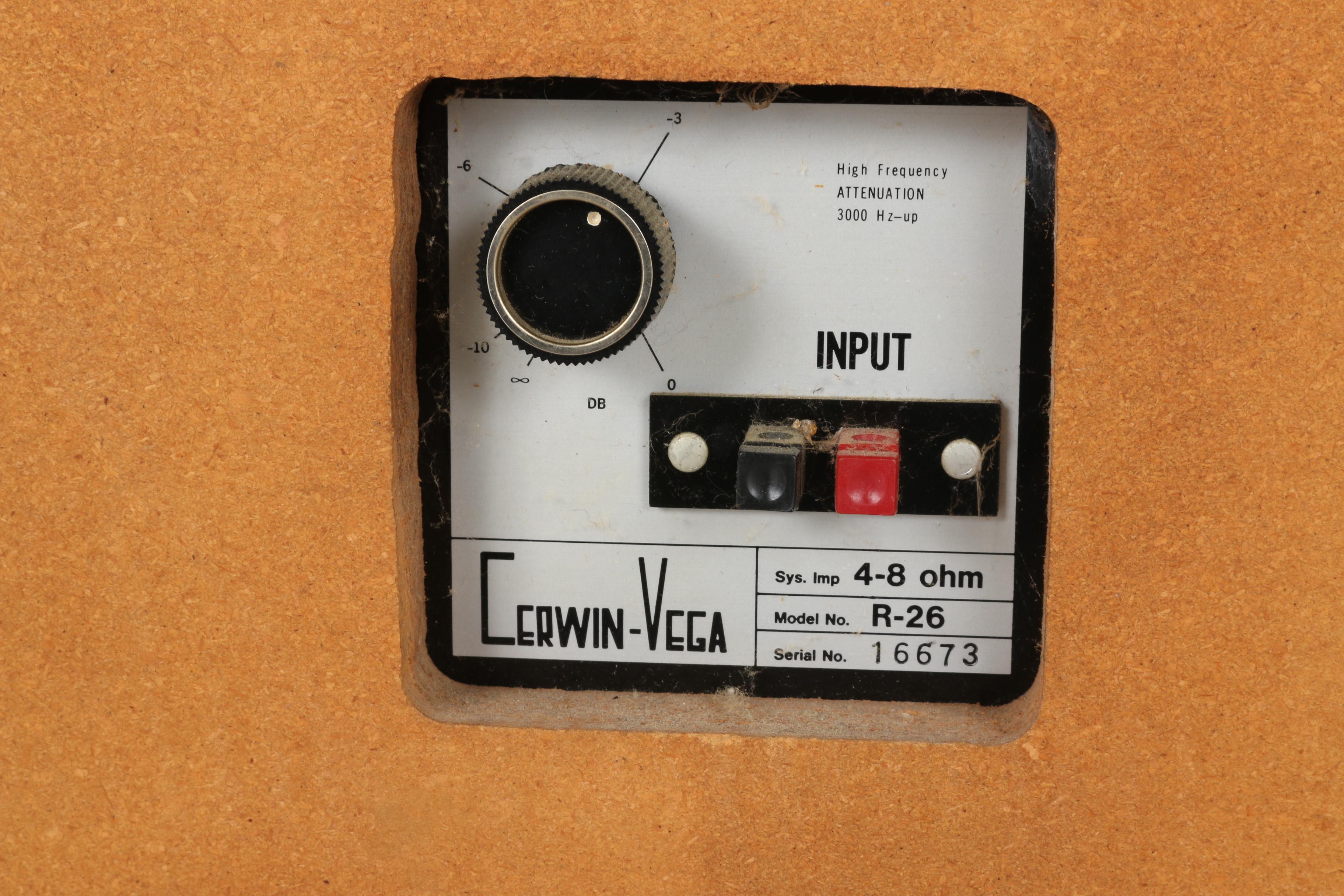 Cerwin Vega Speakers