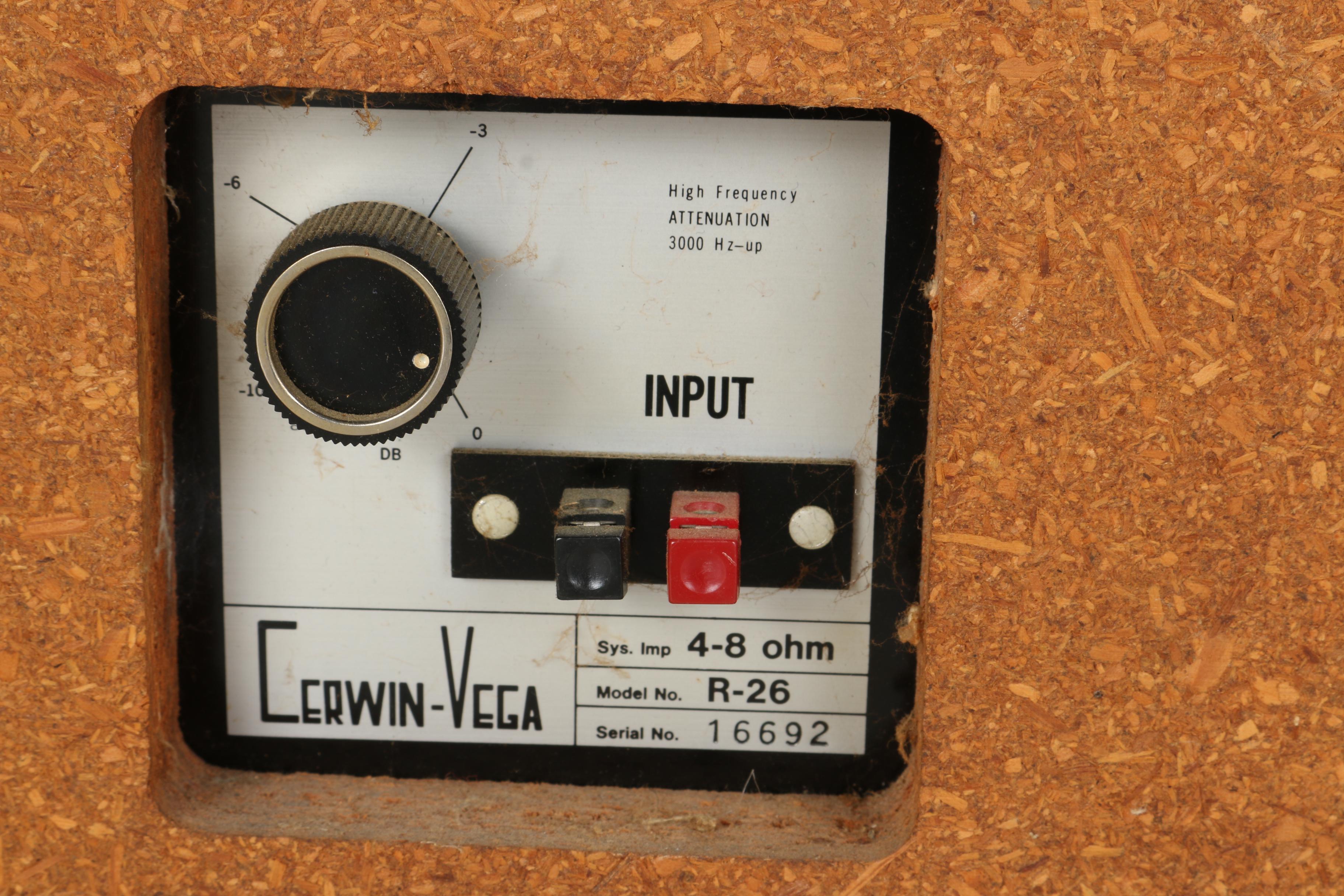 Cerwin Vega Speakers