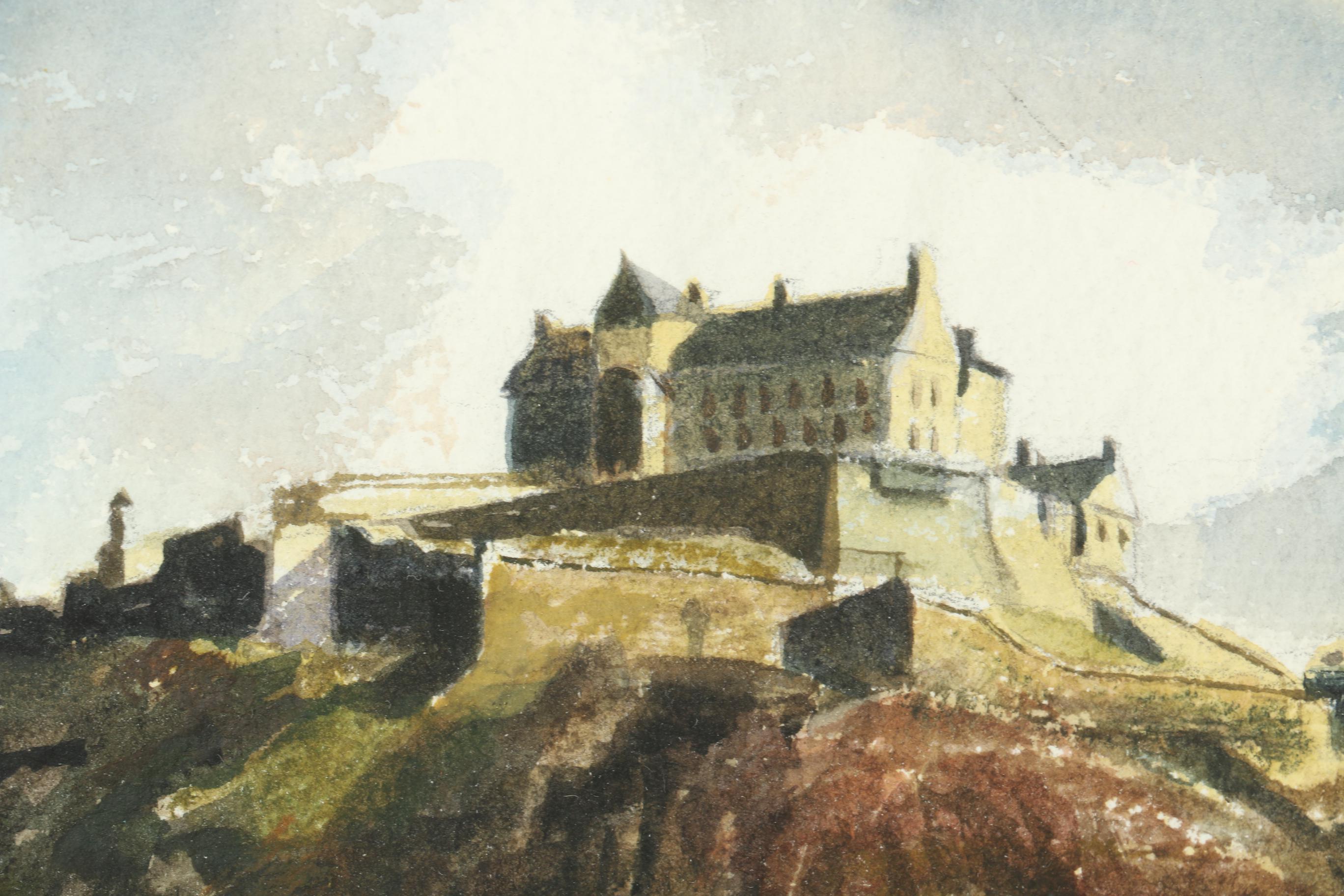 Susan Ferguson Watercolor Painting "Edinburgh, Scotland"