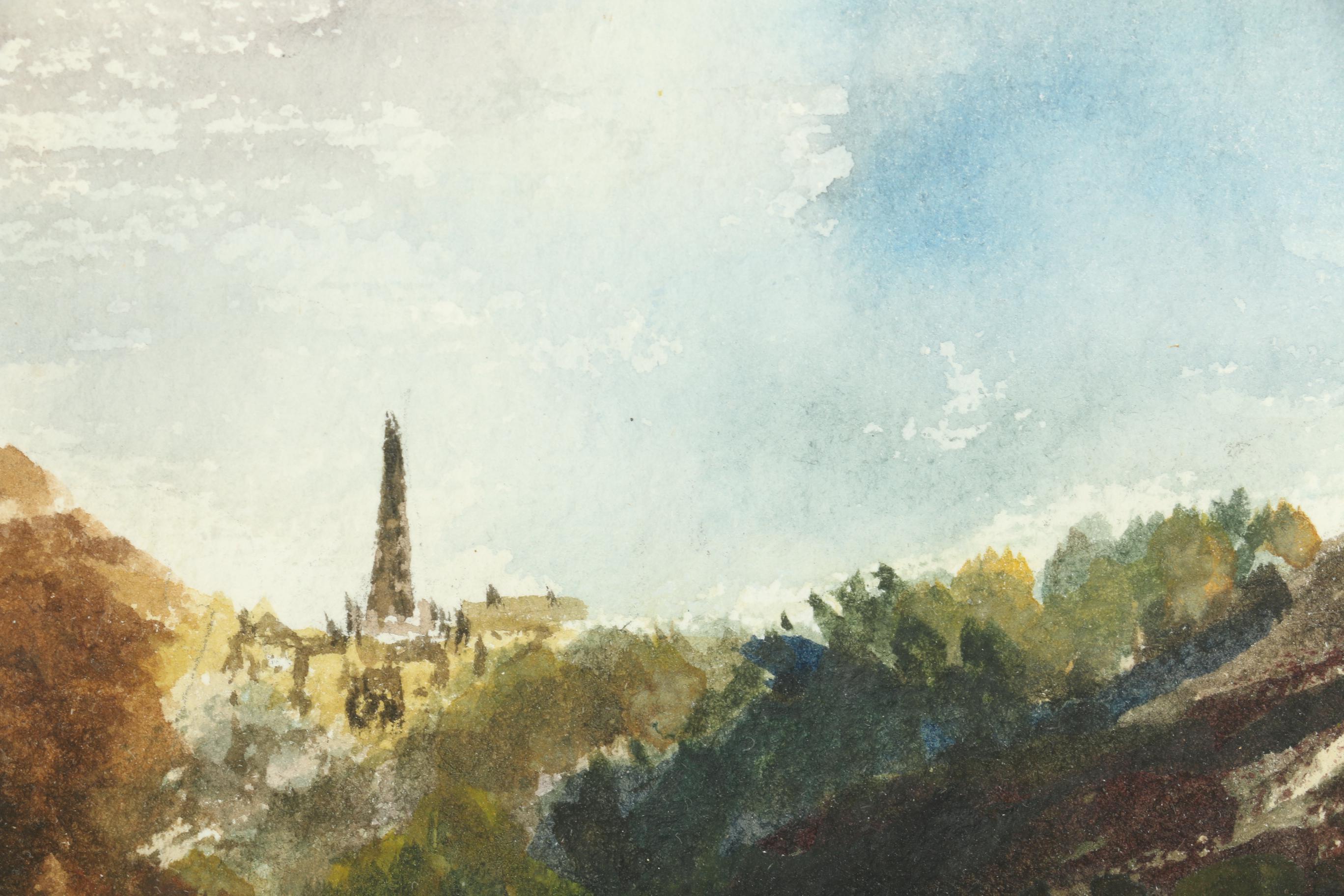 Susan Ferguson Watercolor Painting "Edinburgh, Scotland"