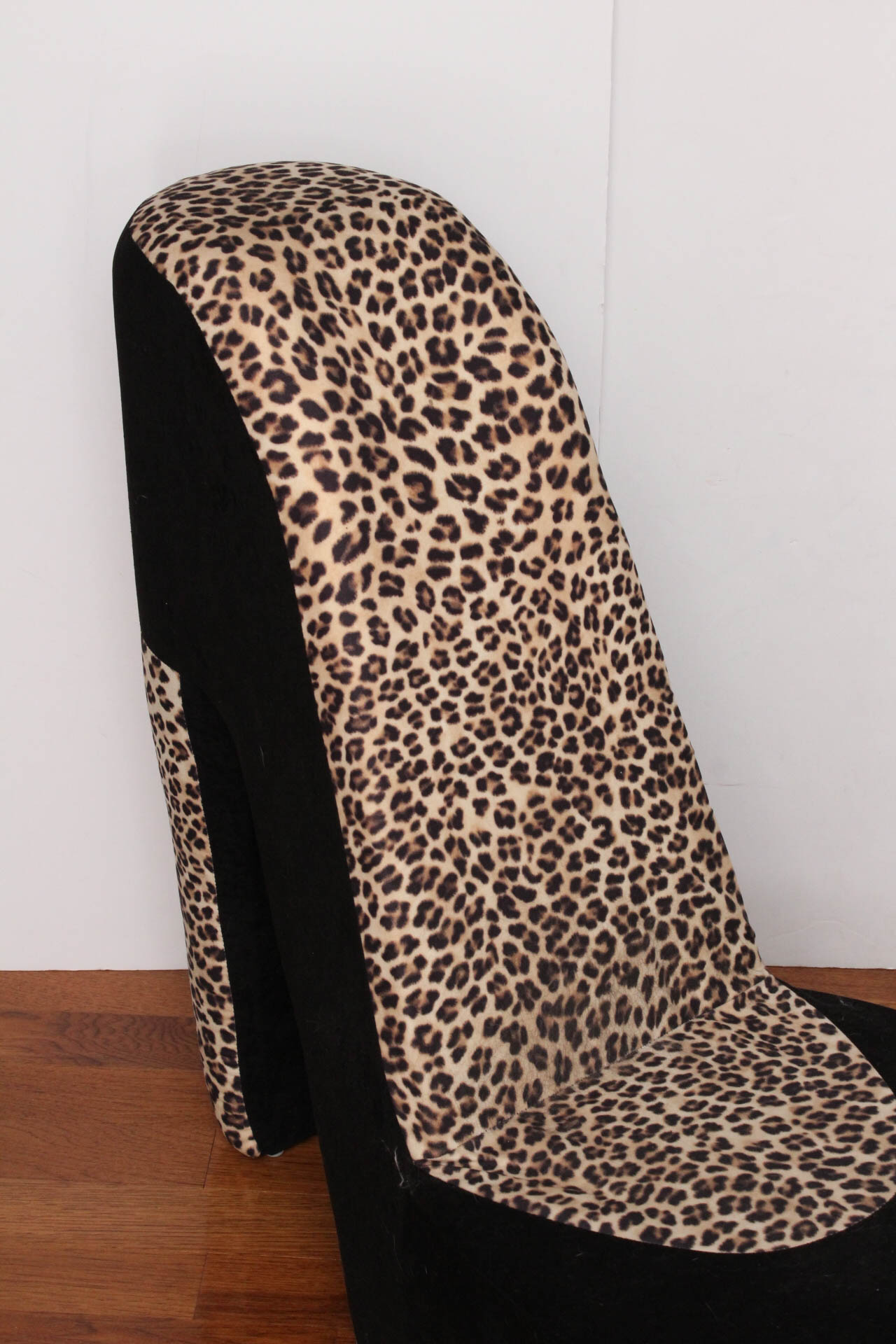 Leopard Print High Heel Shoe Chair