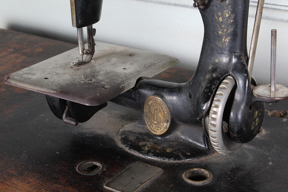 Antique Singer Sewing Machine Table