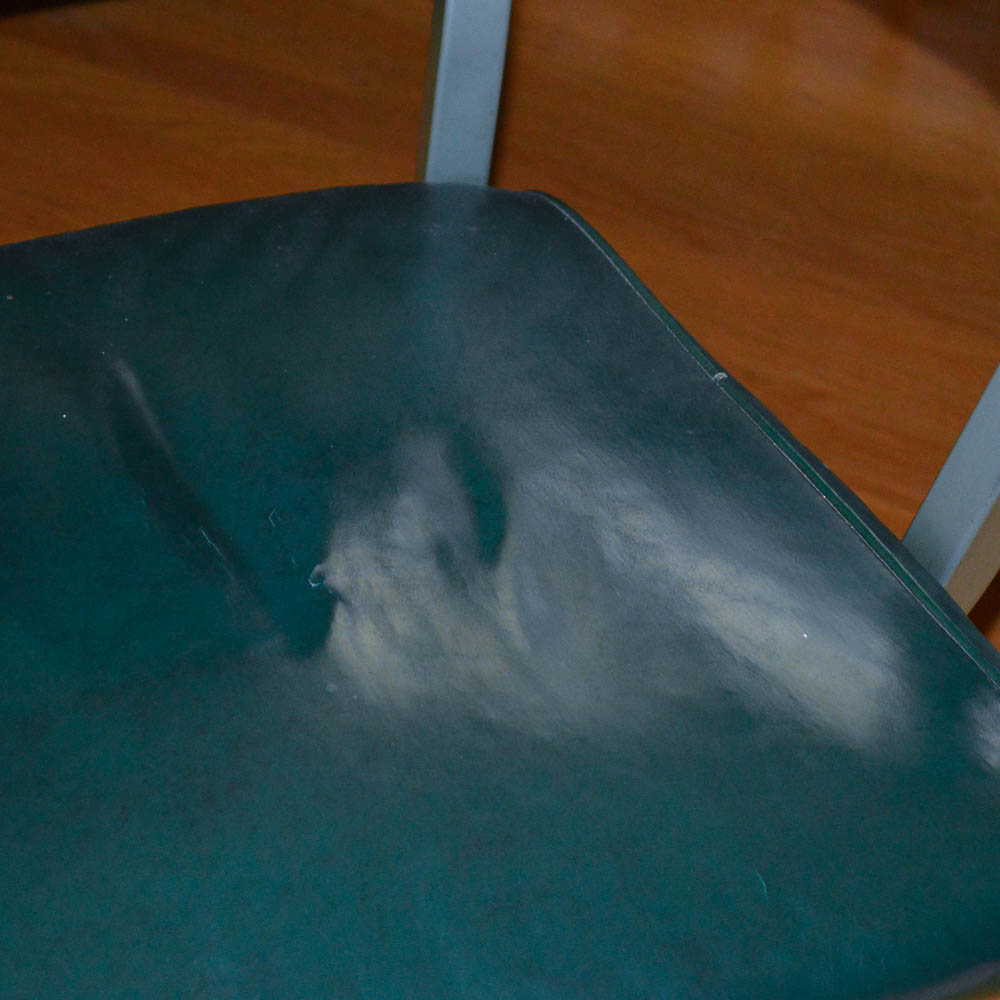 Vintage Steel Age Metal Desk and Chair