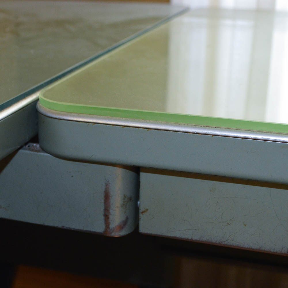 Vintage Steel Age Metal Desk and Chair