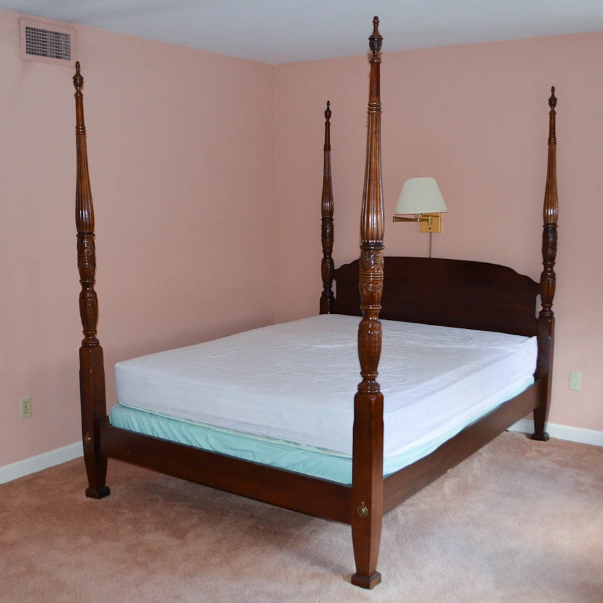 Queen Size Four Poster Bed Frame