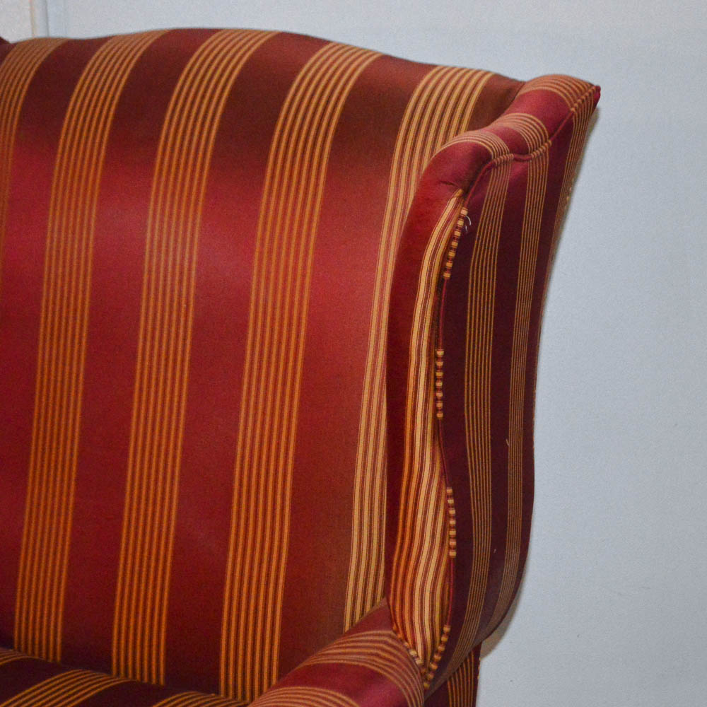 Chippendale Style Wing Chair