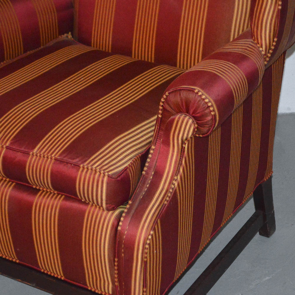 Chippendale Style Wing Chair