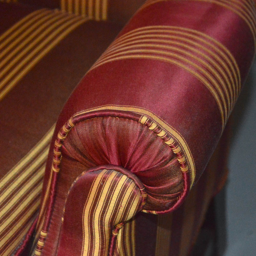 Chippendale Style Wing Chair