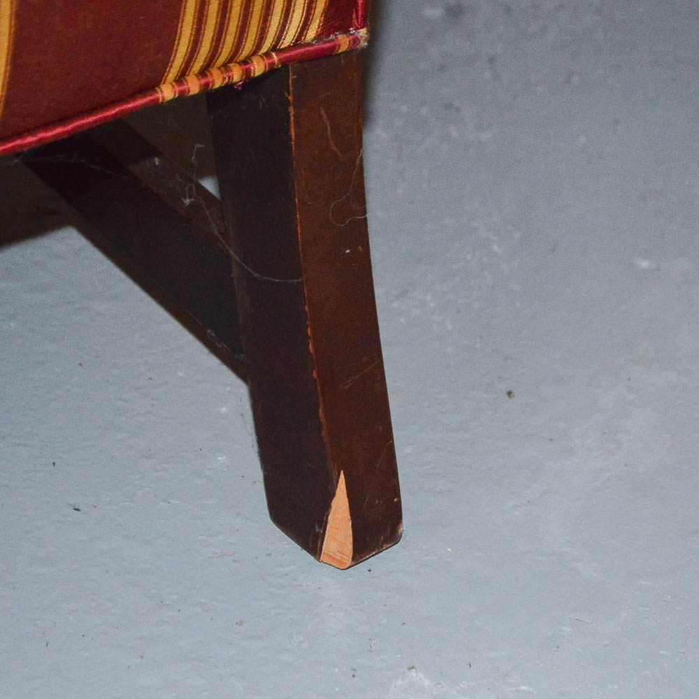 Chippendale Style Wing Chair