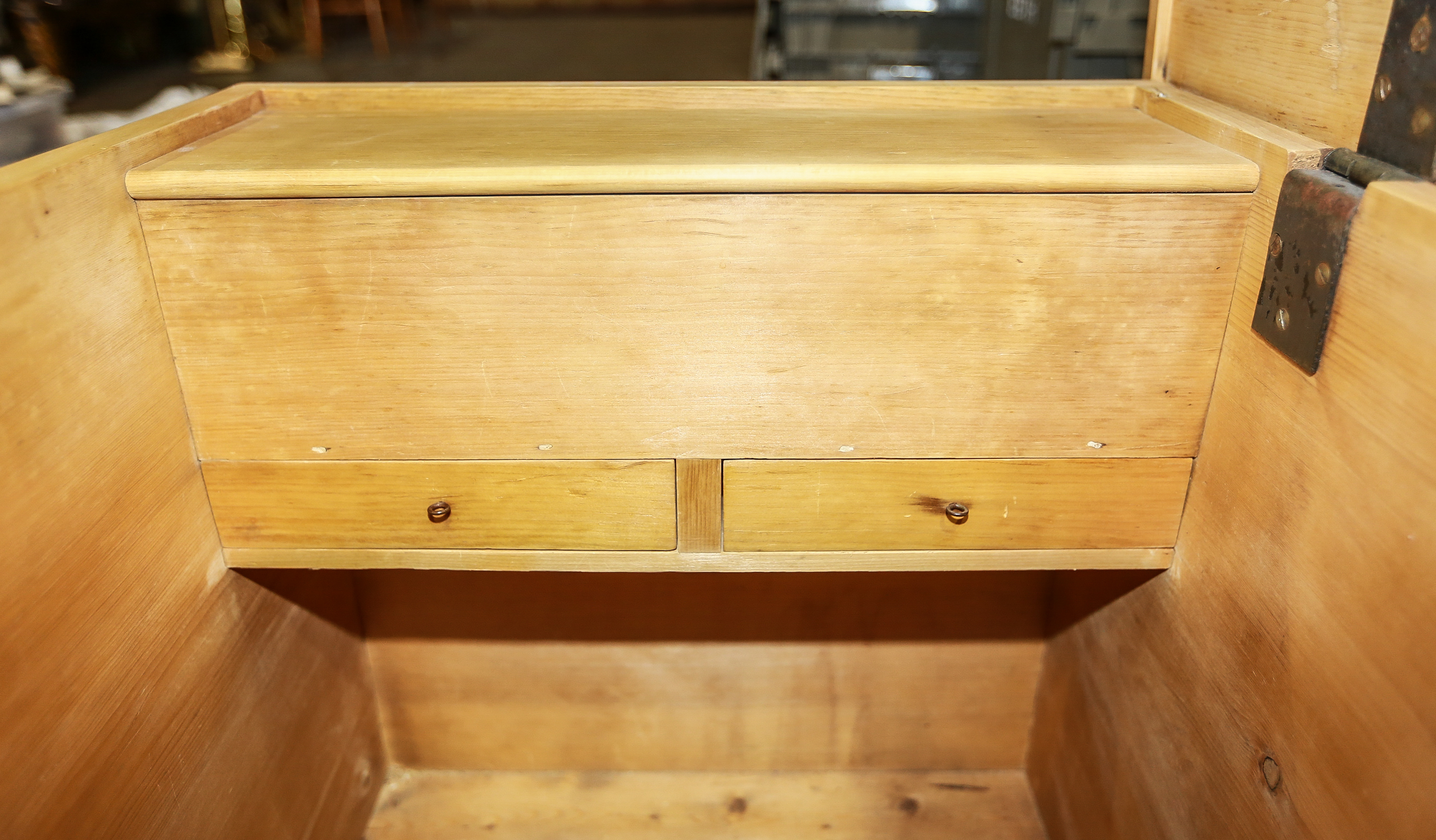 Antique Maple Blanket Chest