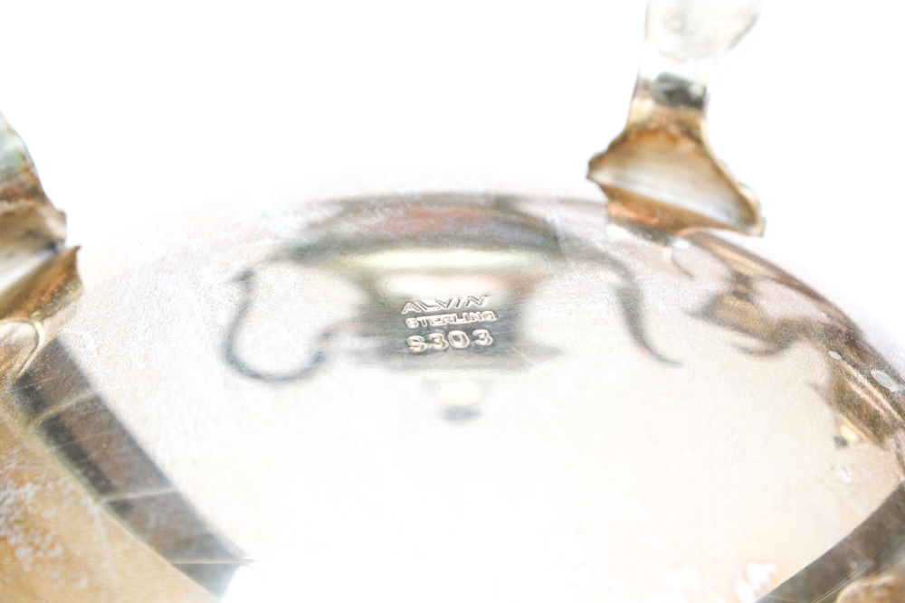 Alvin Sterling Silver Coffee and Tea Service and More