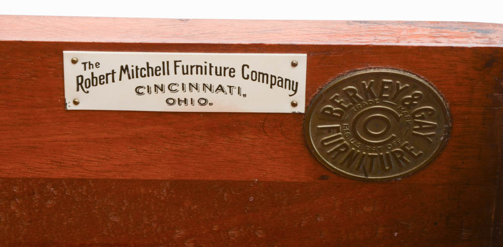 Berkey & Gay Empire Style China Cabinet