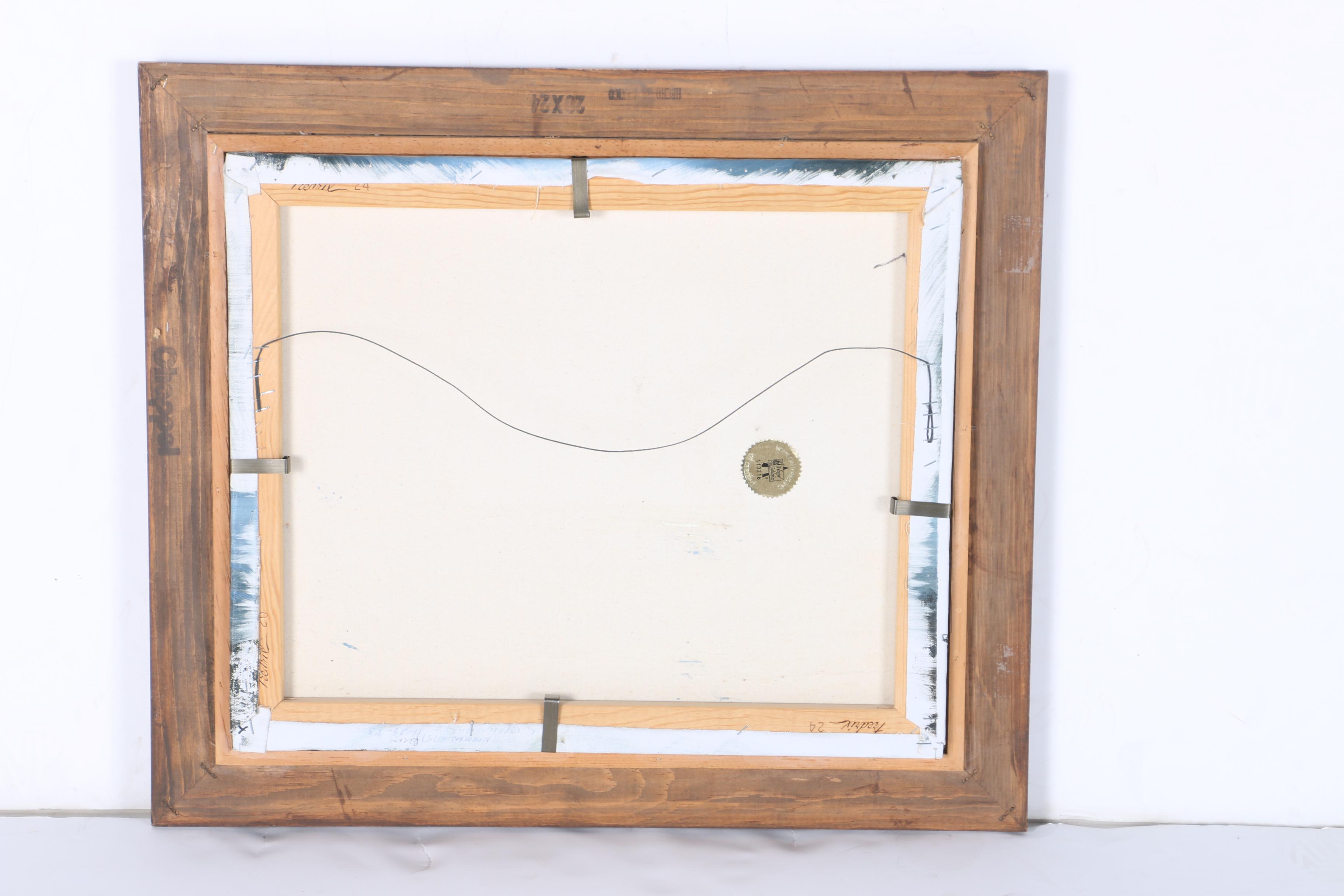 Original Oil on Canvas by H. Haney