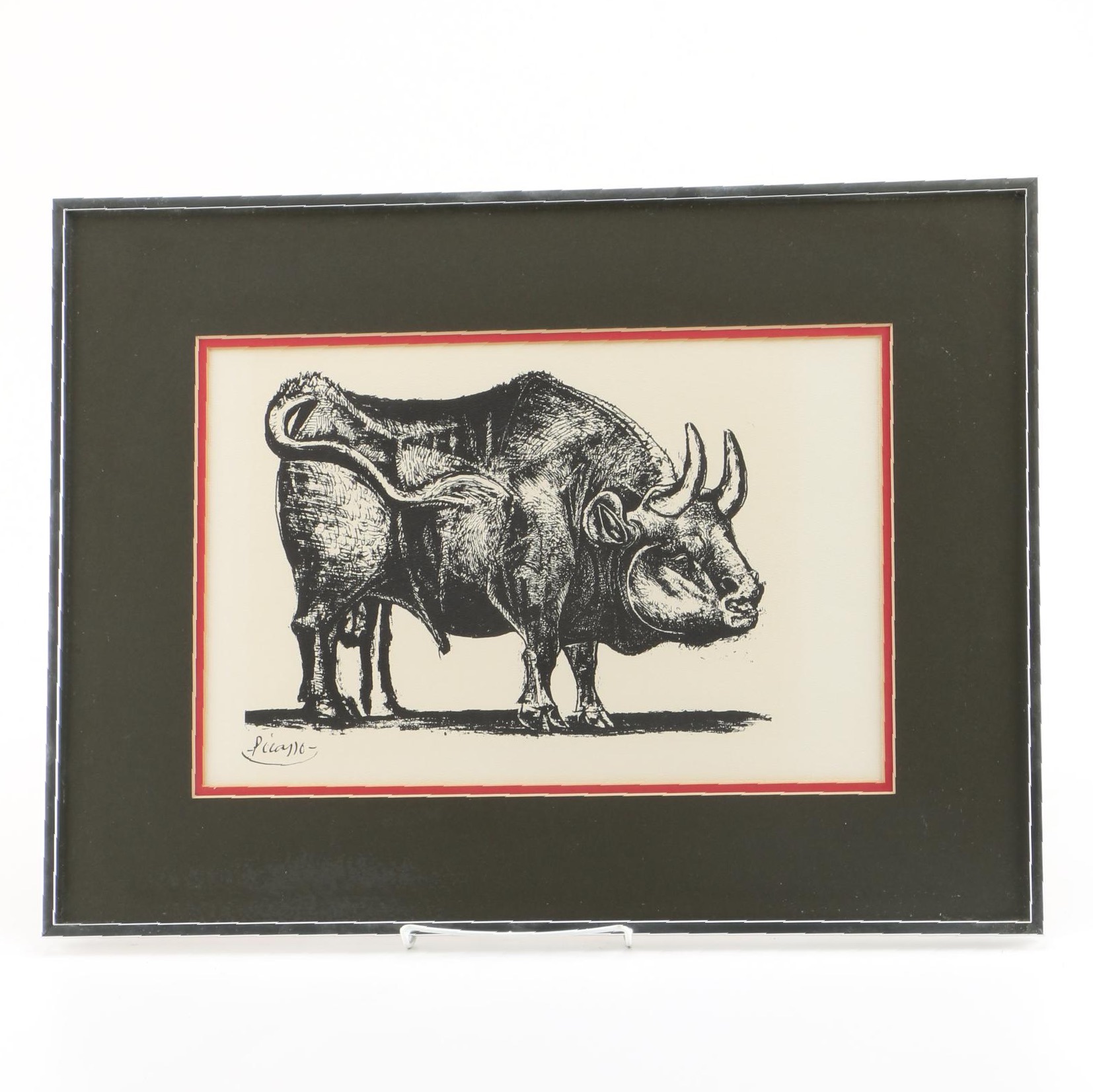 After Pablo Picasso Lithograph "The Bull (Le Taureau), State IV"