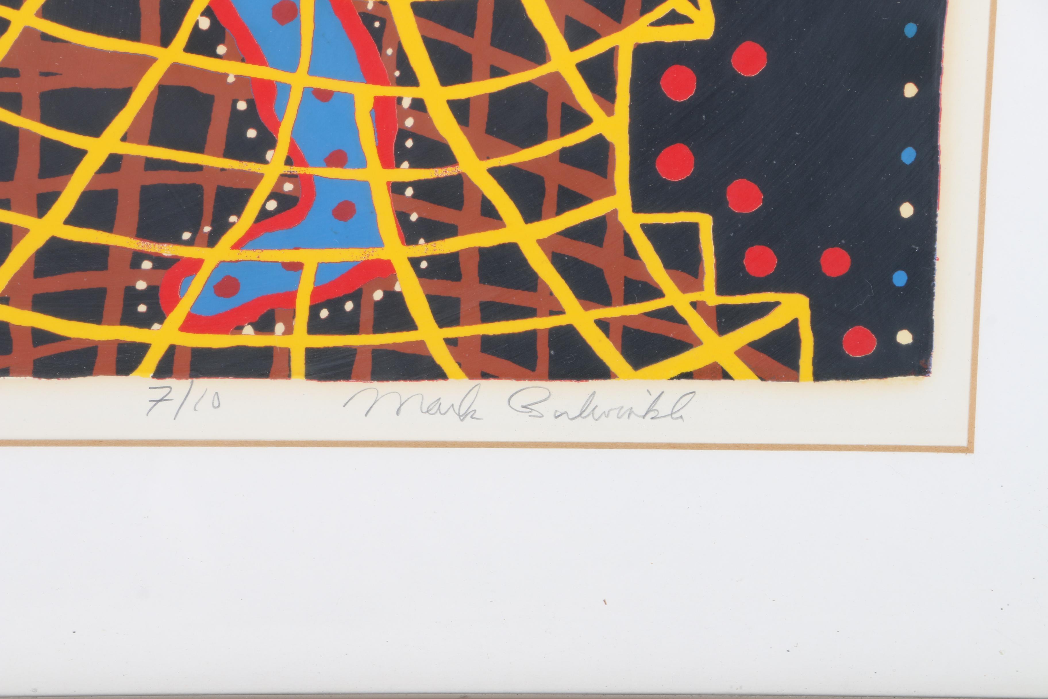 Mark Bulwinkle Limited Edition Serigraph "Beast Gets Ate by the Bird Cage Man"