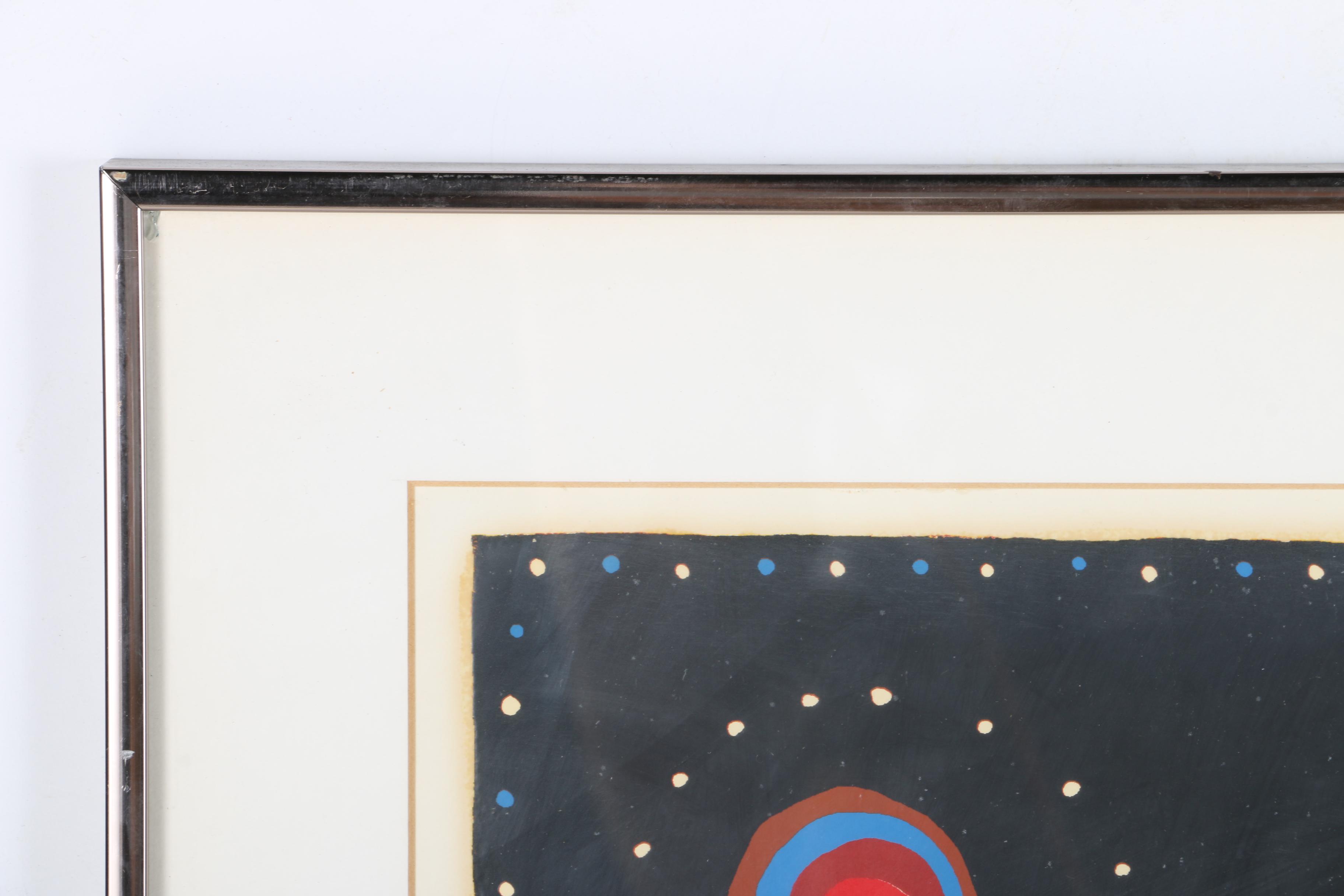 Mark Bulwinkle Limited Edition Serigraph "Beast Gets Ate by the Bird Cage Man"