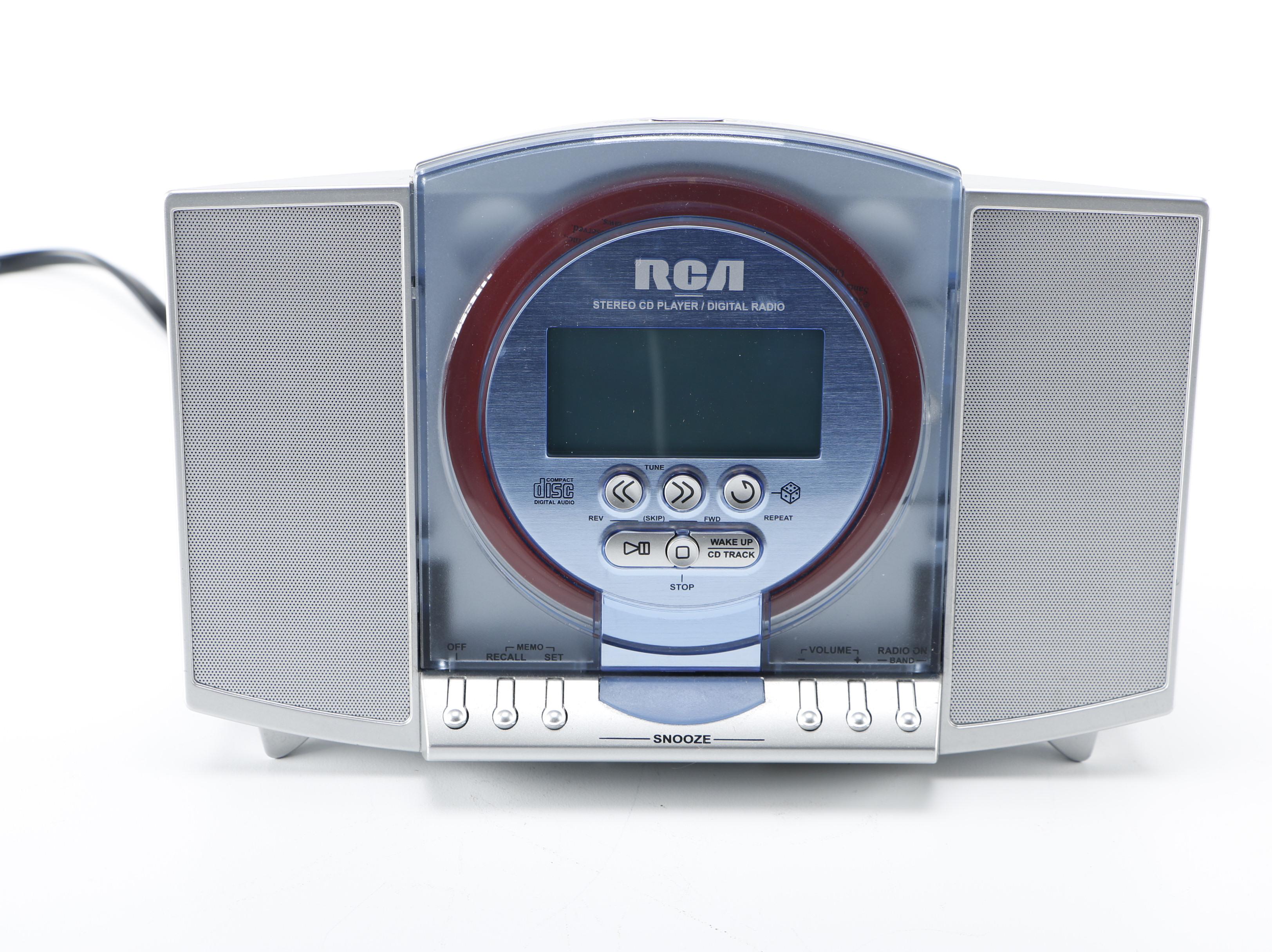 RCA Stereo Clock Radio