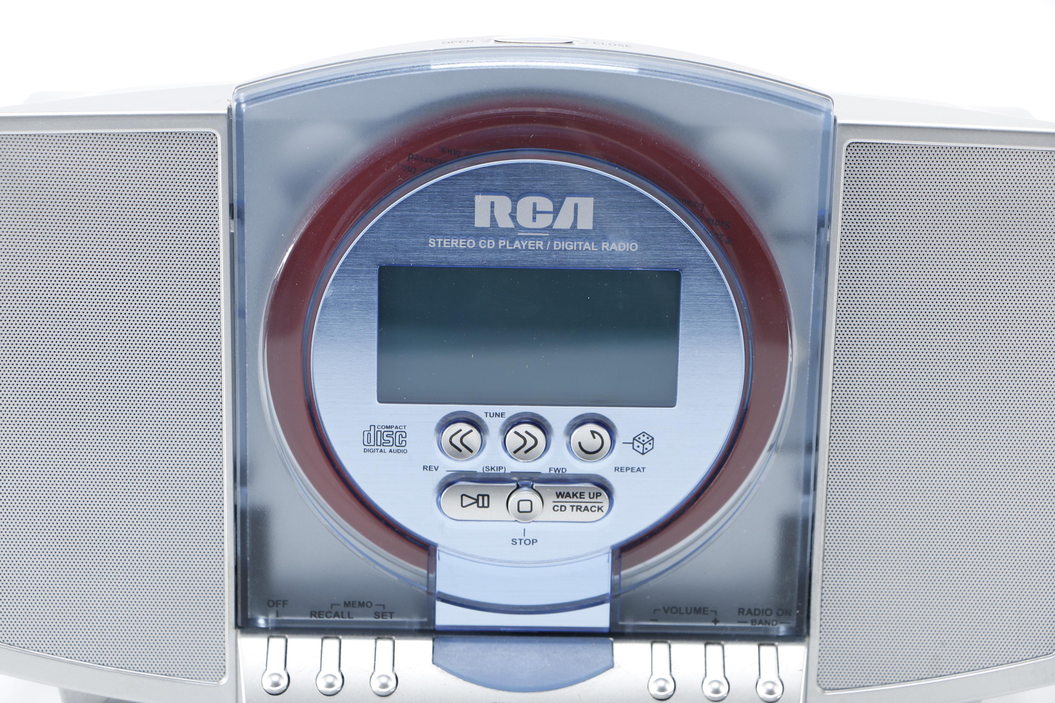 RCA Stereo Clock Radio